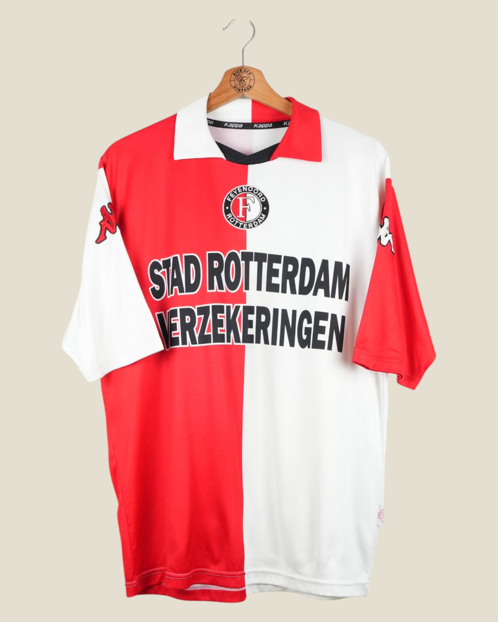 FEYENOORD 2001/02 ONO HOME SHIRT (M/L) KAPPA