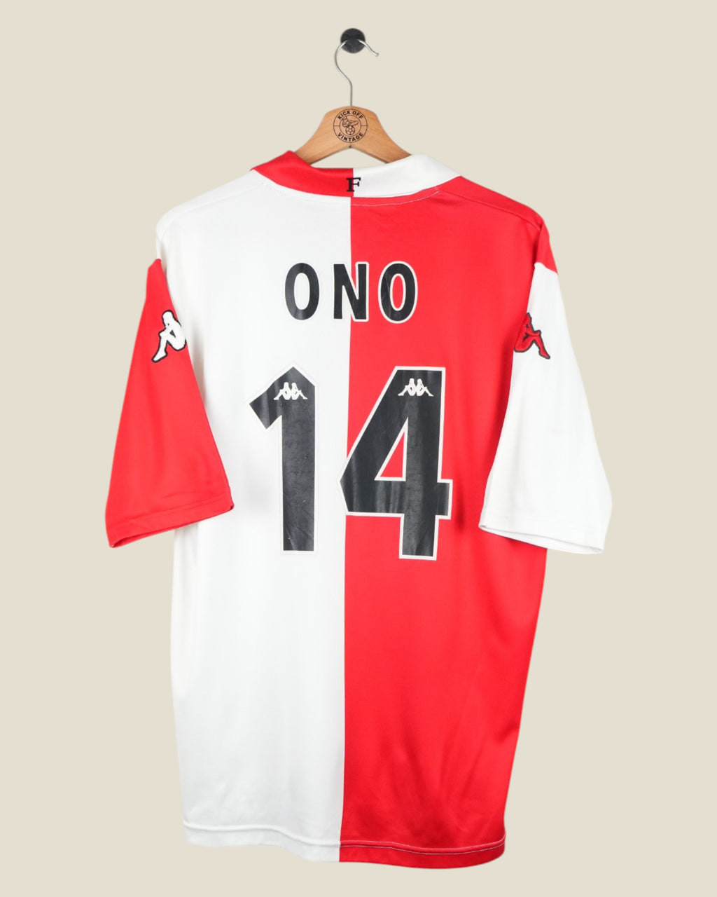 FEYENOORD 2001/02 ONO HOME SHIRT (M/L) KAPPA