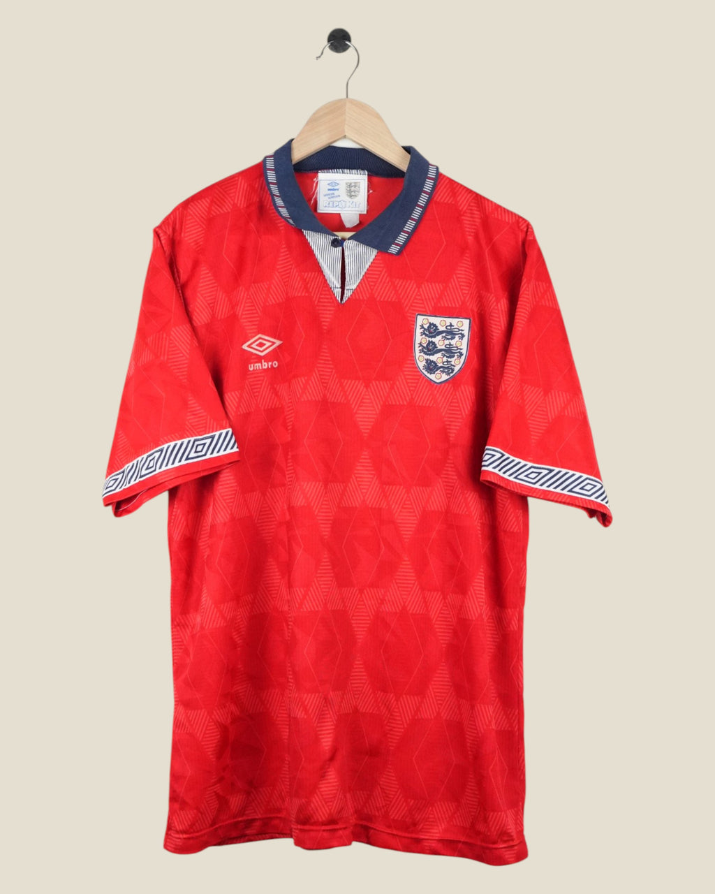 ENGLAND 1990 AWAY SHIRT (L) UMBRO