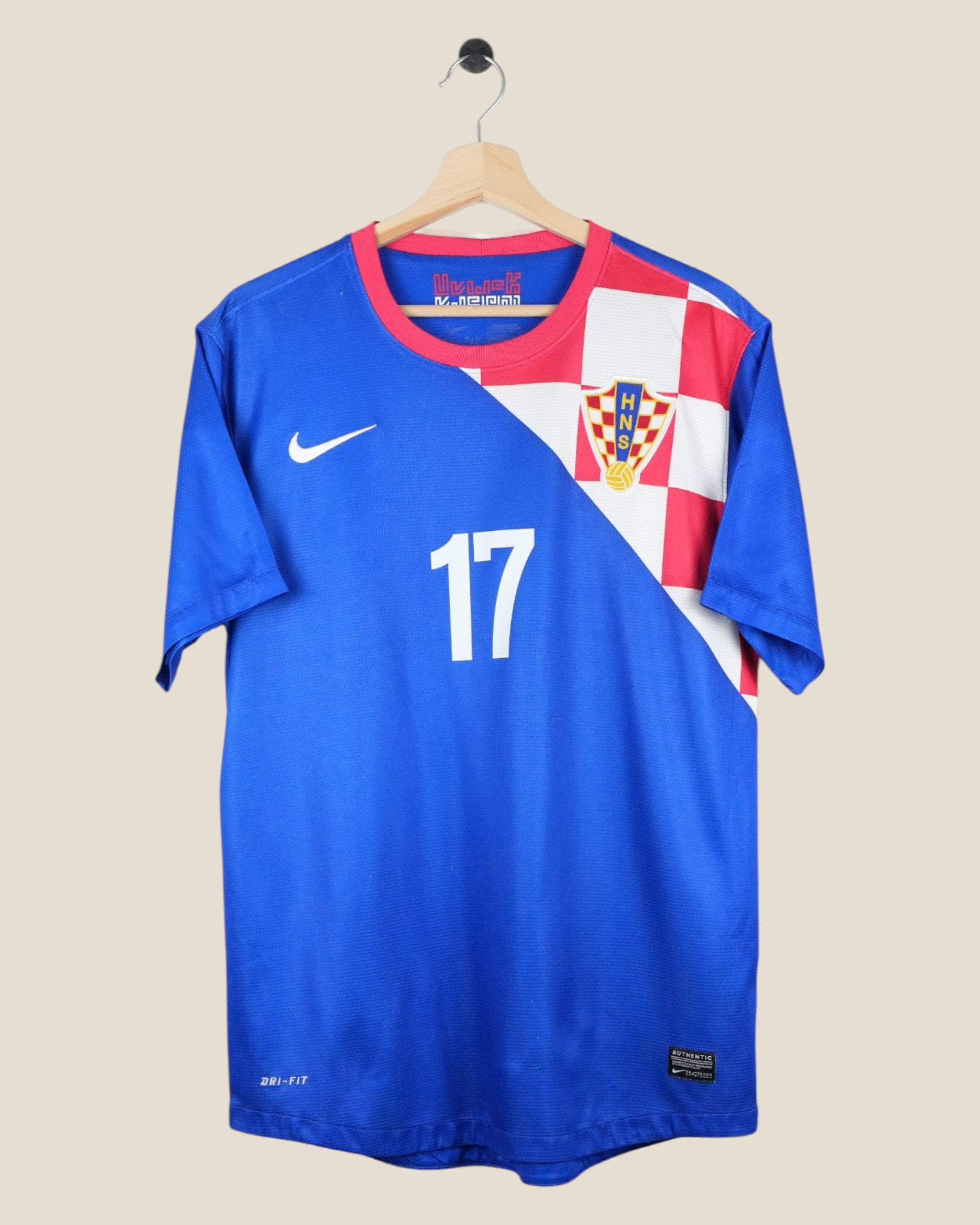 CROATIA 2012 MANDZUKIC AWAY SHIRT (M) NIKE
