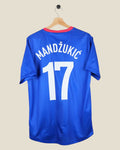 CROATIA 2012 MANDZUKIC AWAY SHIRT (M) NIKE