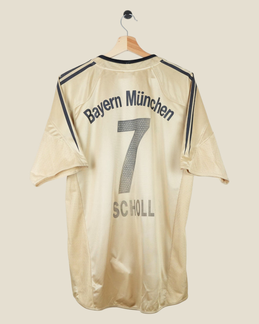 BAYERN MUNICH 2004/05 SCHOLL AWAY SHIRT (M) ADIDAS