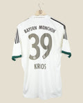 BAYERN MUNICH 2013/14 KROOS AWAY SHIRT (L) ADIDAS