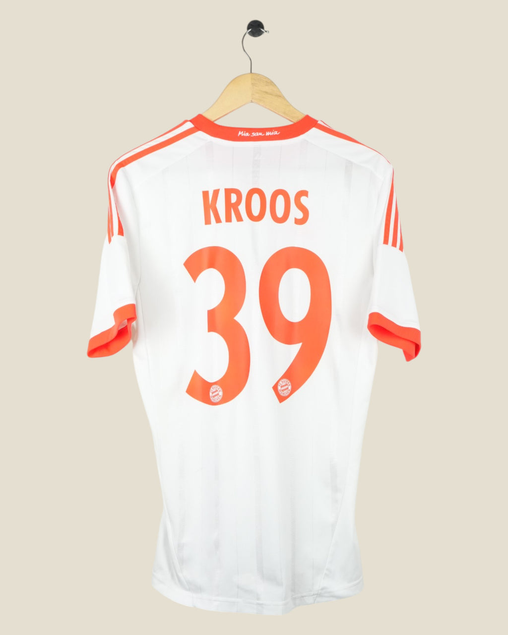 BAYERN MUNICH 2012/13 KROOS AWAY SHIRT (M) ADIDAS