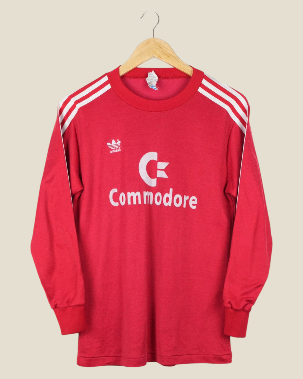 BAYERN MUNICH 1984/86 HOME SHIRT L/S (M/L) ADIDAS