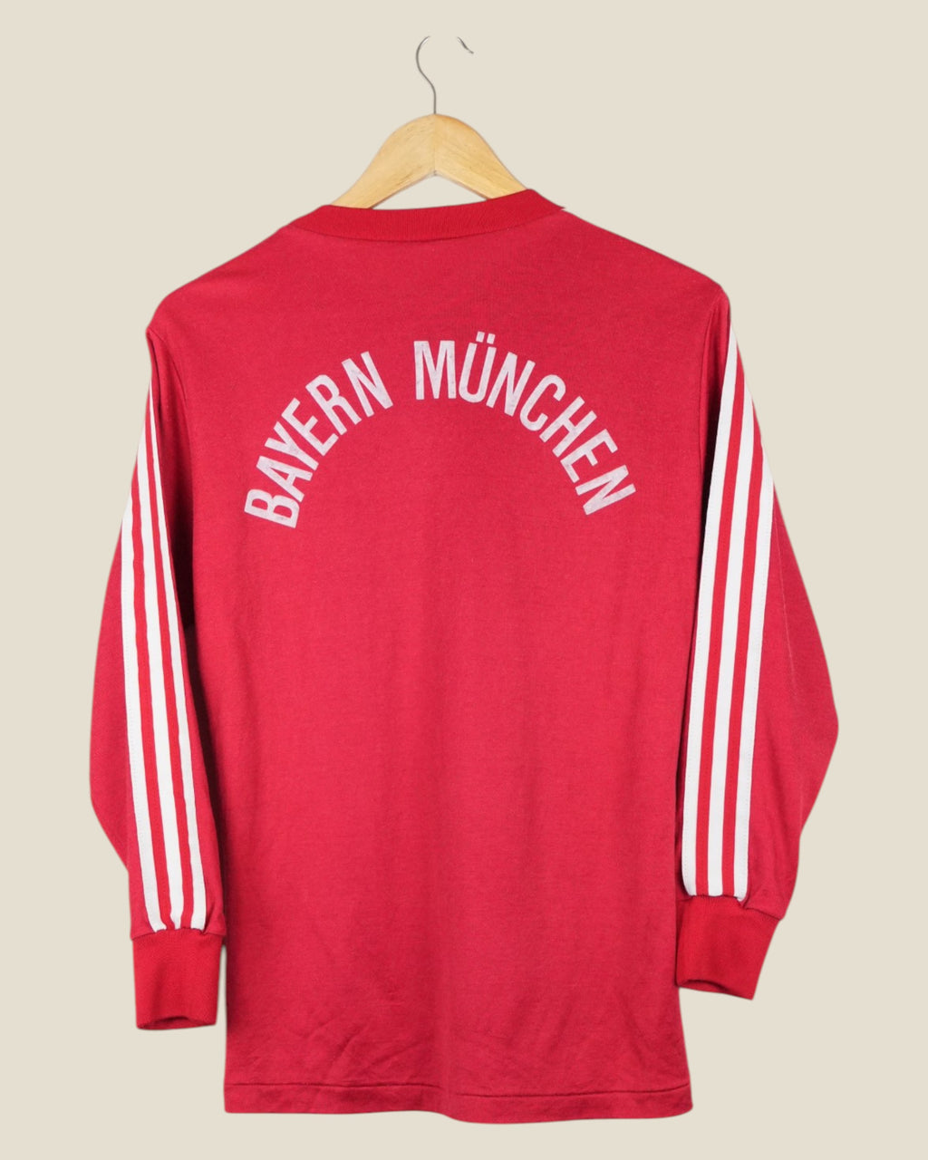 BAYERN MUNICH 1984/86 HOME SHIRT L/S (M/L) ADIDAS