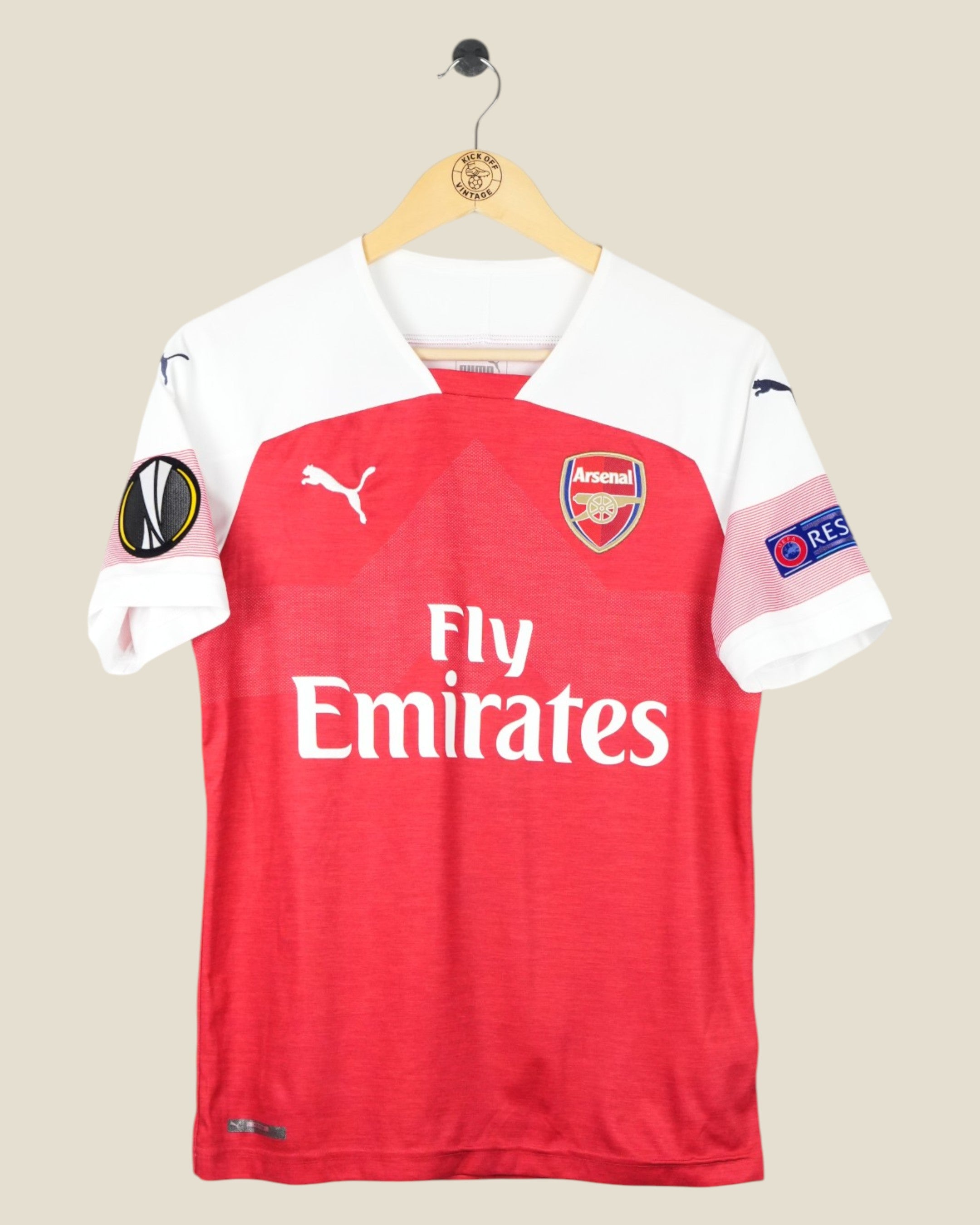 ARSENAL 2018/19 OZIL HOME SHIRT EUROPA LEAGUE (S) PUMA