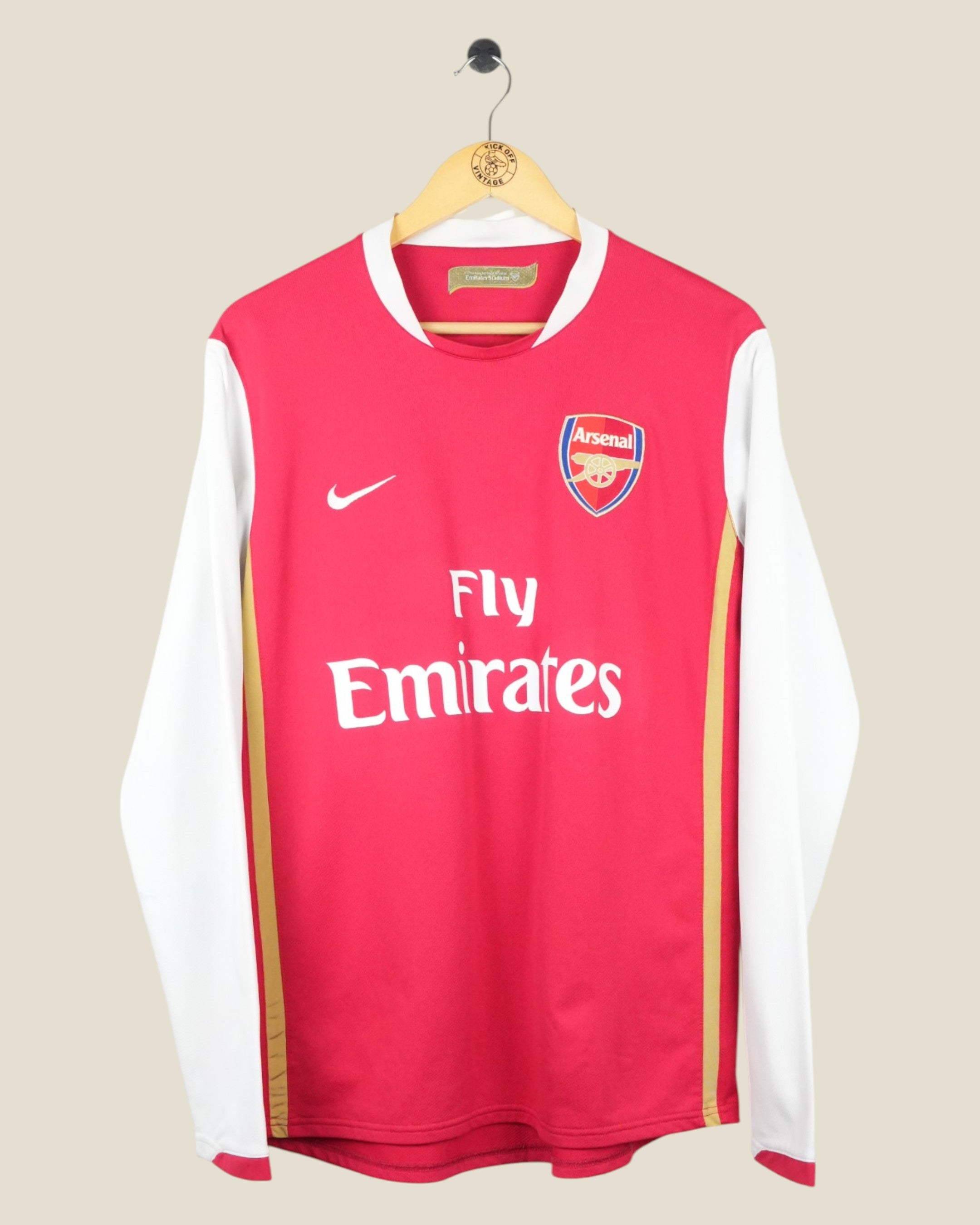 ARSENAL 2006/07 HENRY HOME SHIRT L/S (L) NIKE