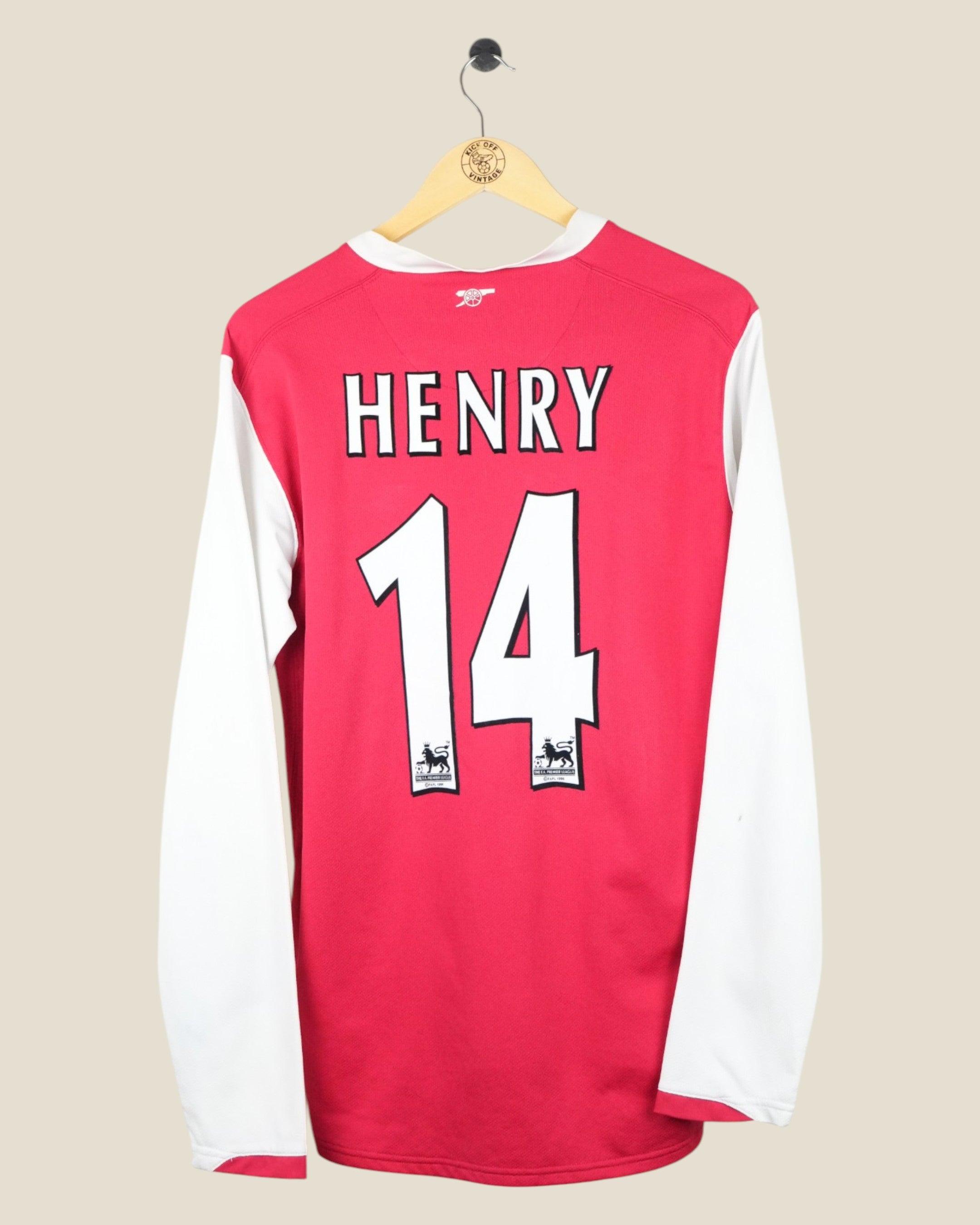 ARSENAL 2006/07 HENRY HOME SHIRT L/S (L) NIKE