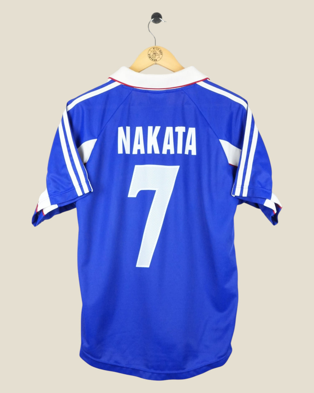 JAPAN 1999 NAKATA HOME SHIRT (M) ADIDAS