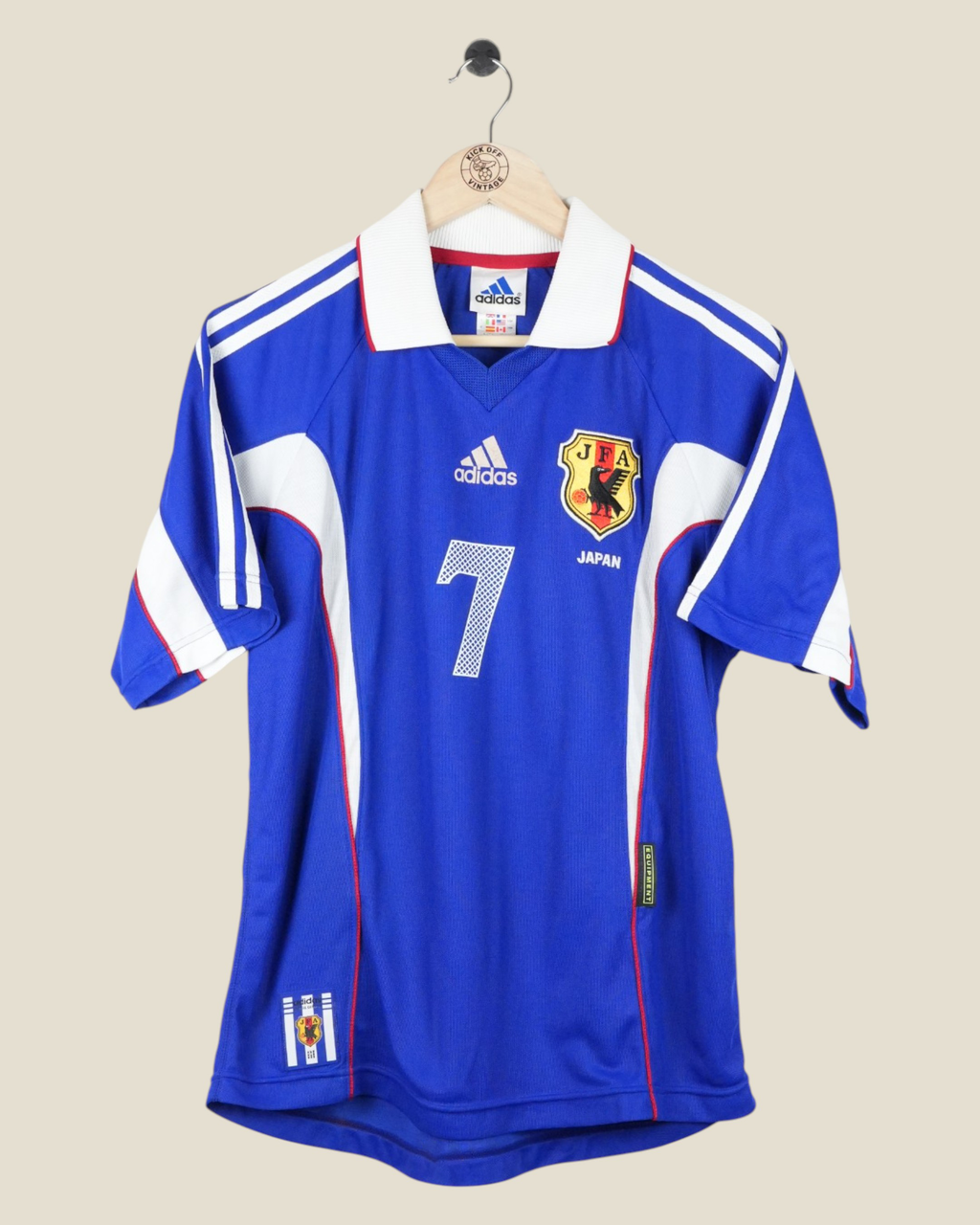 JAPAN 1999/00 NAKATA HOME SHIRT (M) ADIDAS