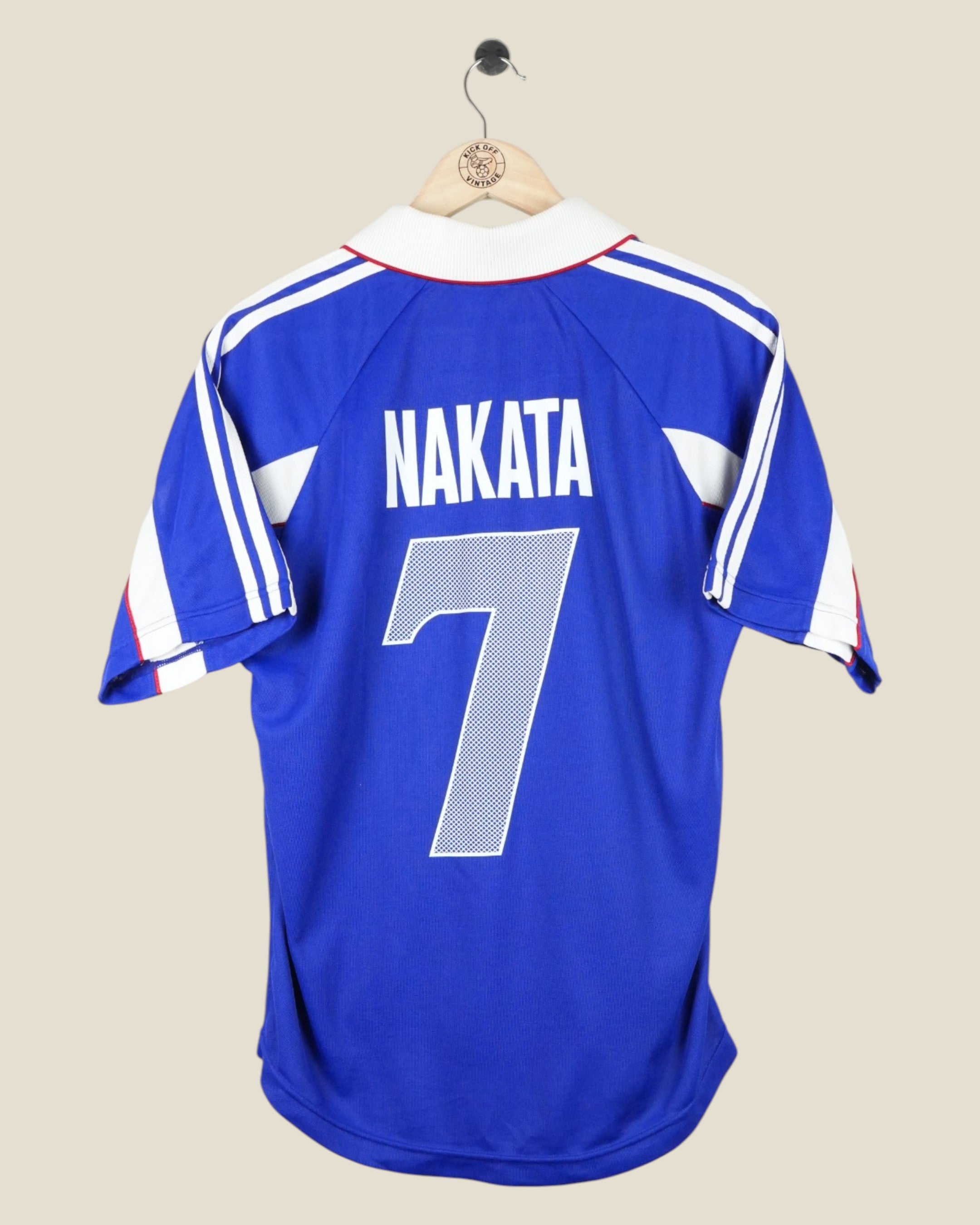 JAPAN 1999/00 NAKATA HOME SHIRT (M) ADIDAS