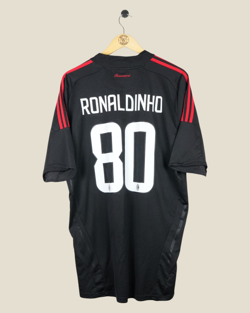 AC MILAN 2008/09 RONALDINHO THIRD SHIRT (XL) ADIDAS