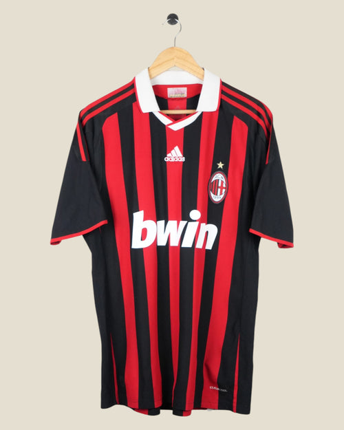 AC MILAN 2009/10 RONALDINHO HOME SHIRT (L) ADIDAS