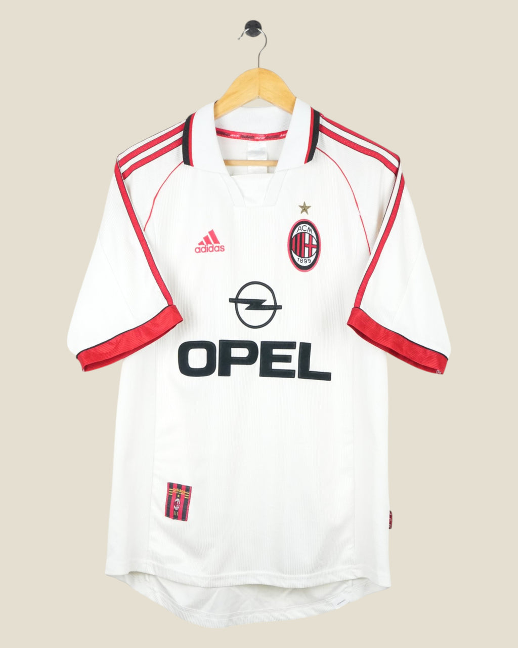 AC MILAN 1998/99 SHEVCHENKO AWAY SHIRT (M) ADIDAS