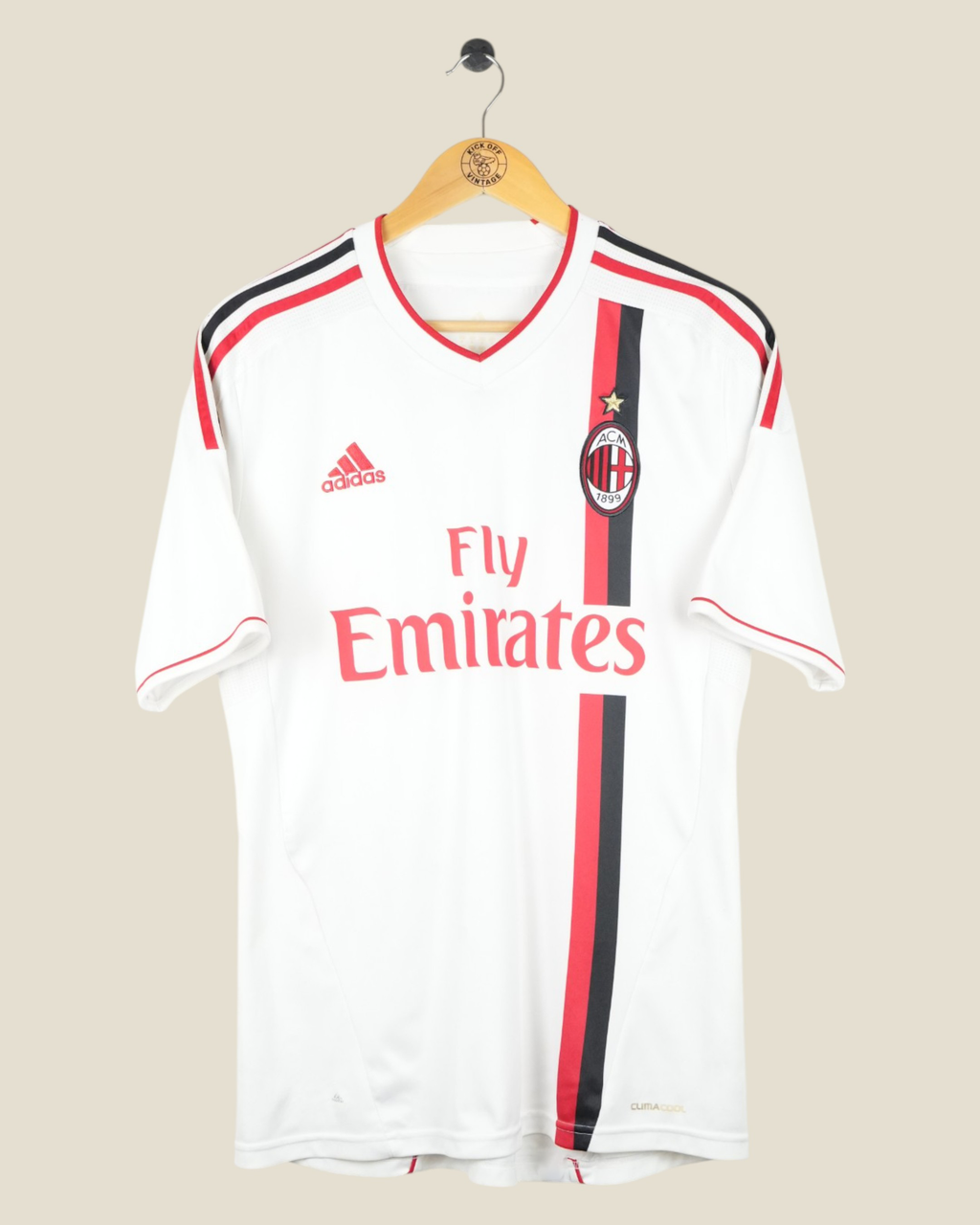 AC MILAN 2011/12 IBRAHIMOVIC AWAY SHIRT (M) ADIDAS