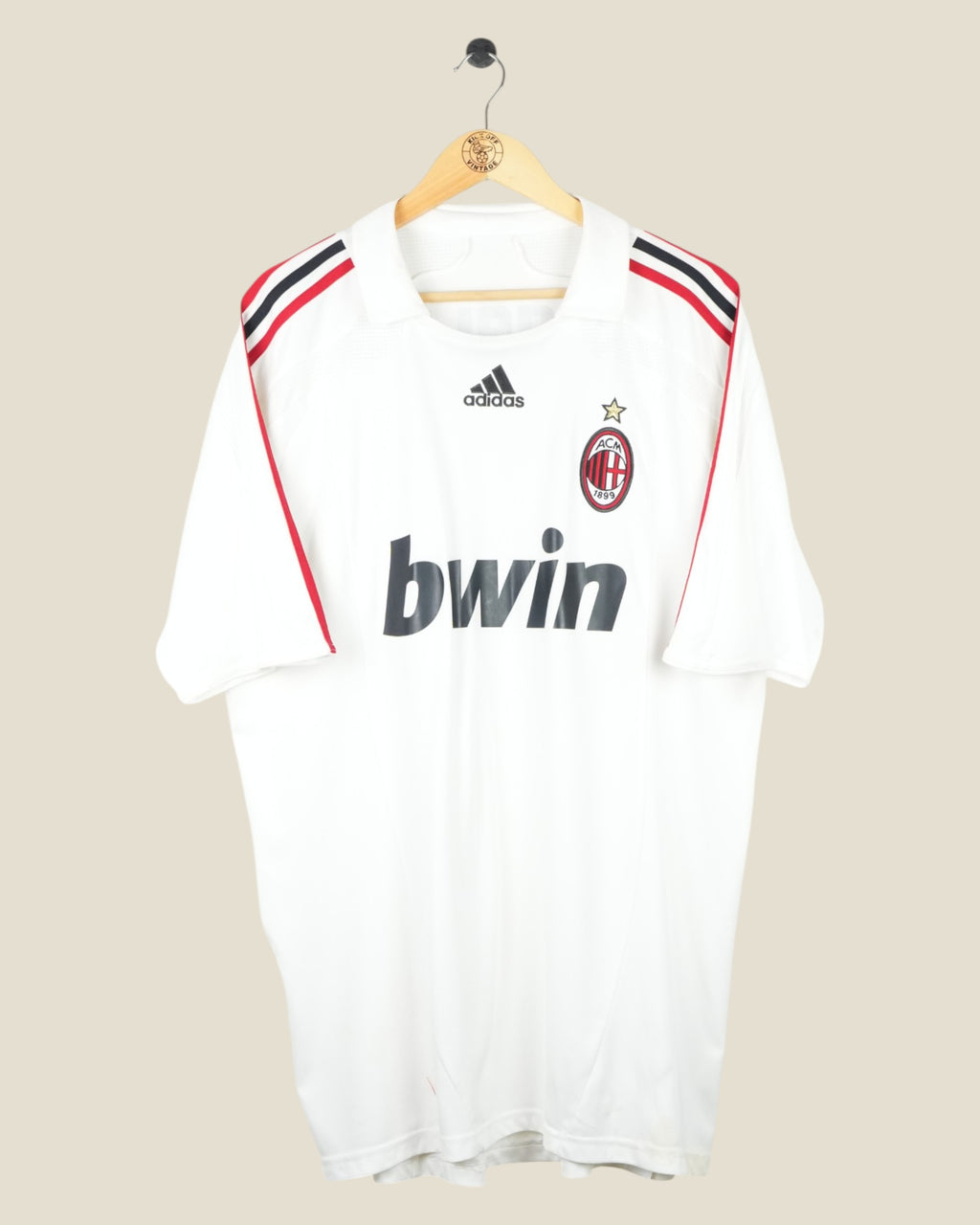 AC MILAN 2007/08 RONALDO AWAY SHIRT (L) ADIDAS