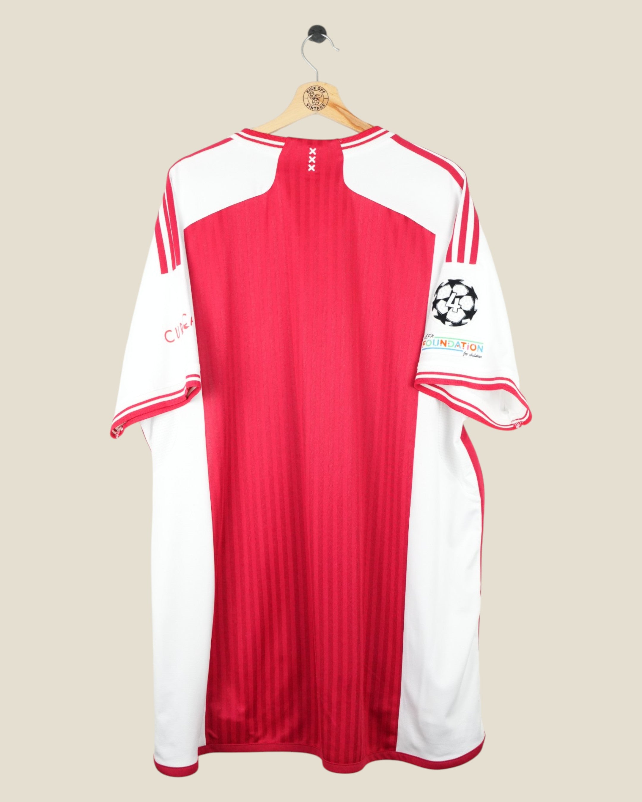 AJAX 2023/24 UCL HOME SHIRT (XXXL) ADIDAS
