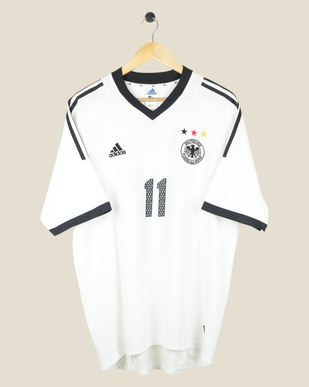GERMANY 2002 KLOSE HOME SHIRT (M) ADIDAS