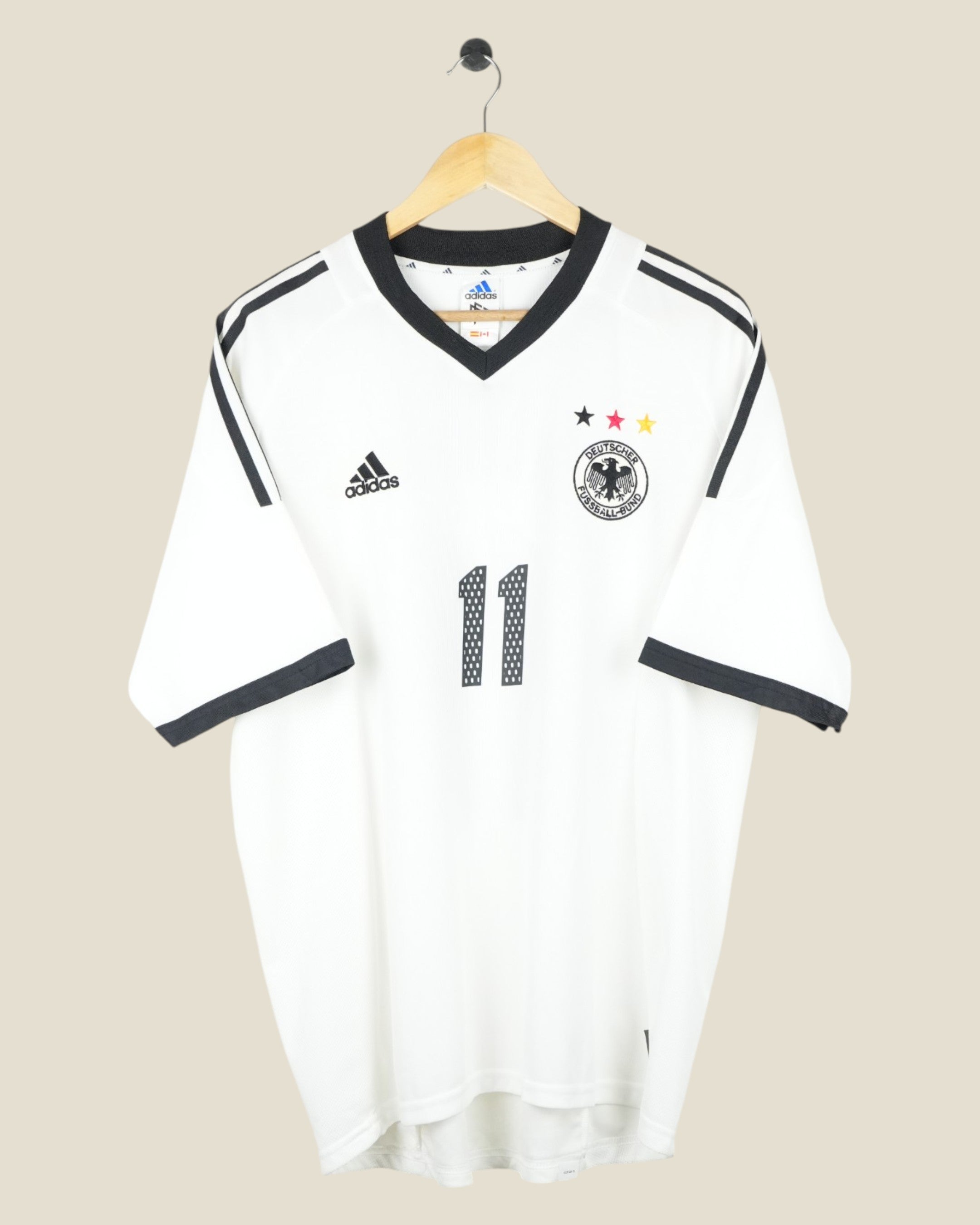 GERMANY 2002 KLOSE HOME SHIRT (M) ADIDAS