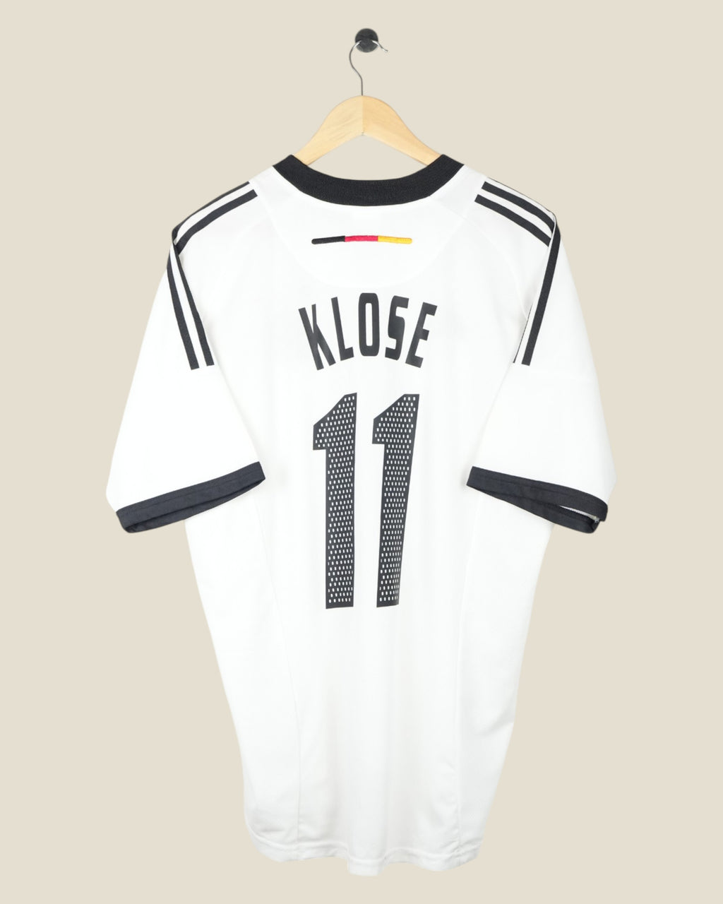 GERMANY 2002 KLOSE HOME SHIRT (M) ADIDAS