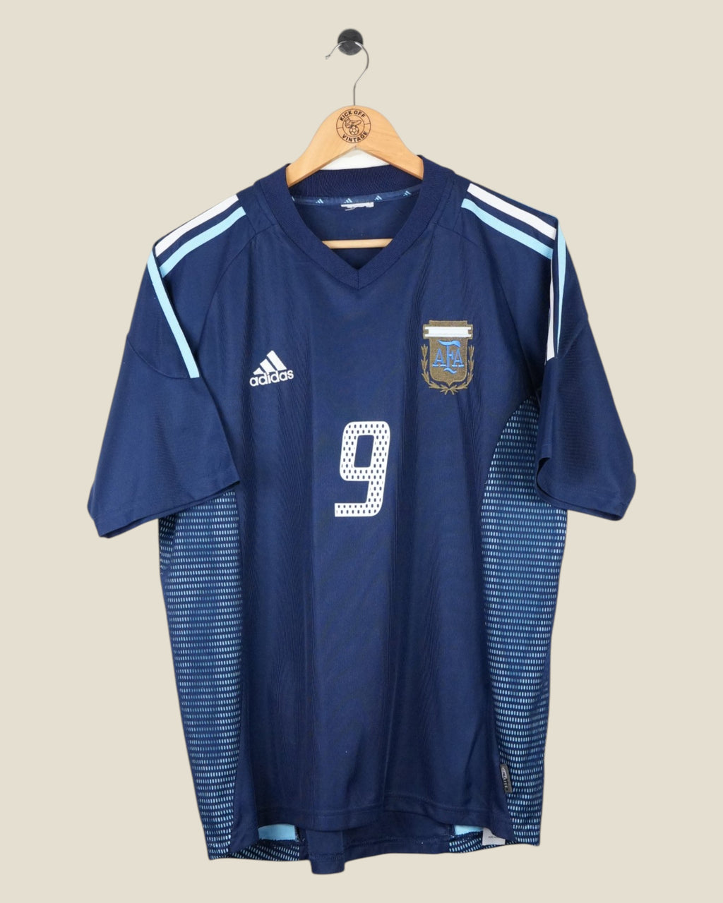 ARGENTINA 2002 BATISTUTA AWAY SHIRT (M) ADIDAS