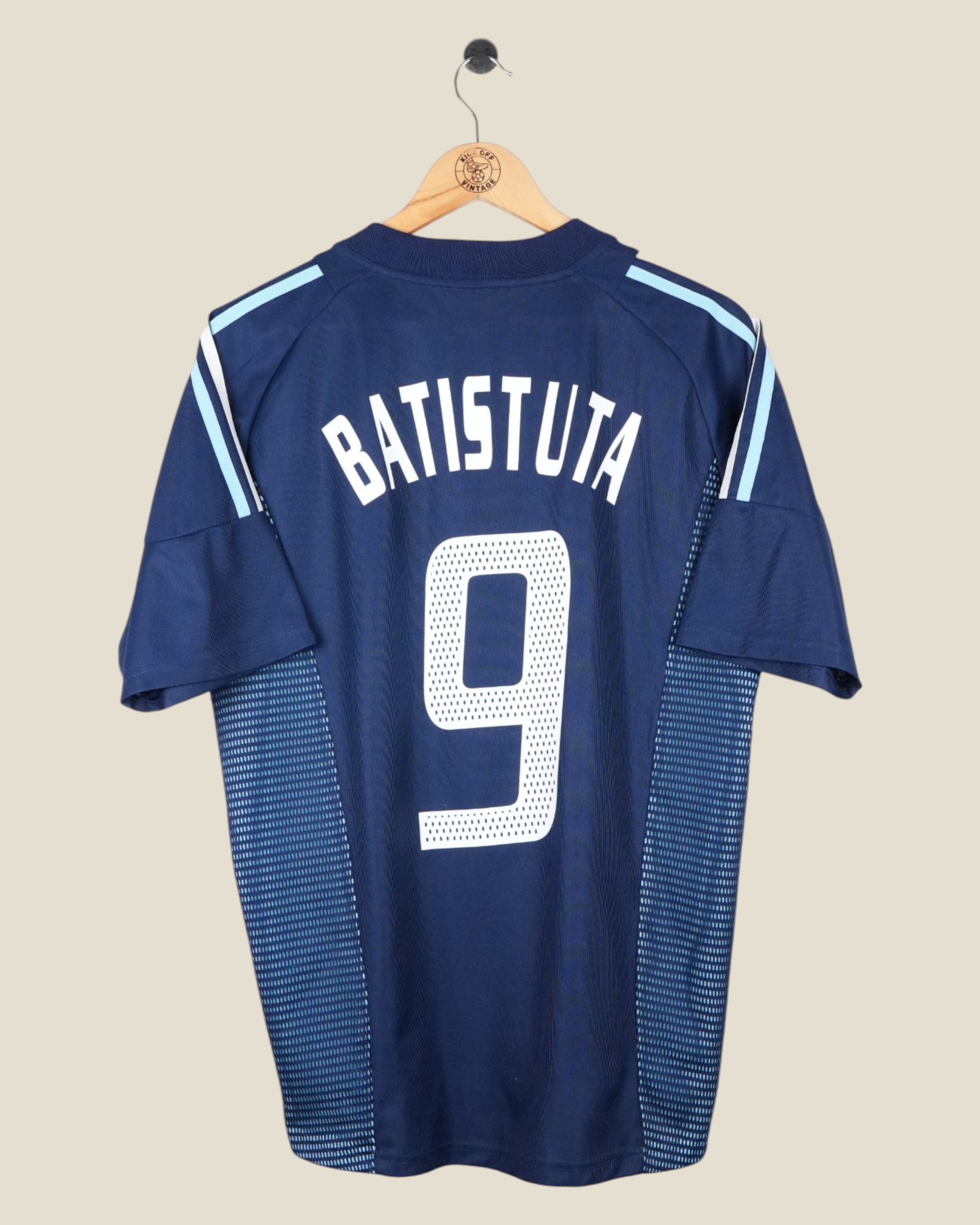 ARGENTINA 2002 BATISTUTA AWAY SHIRT (M) ADIDAS
