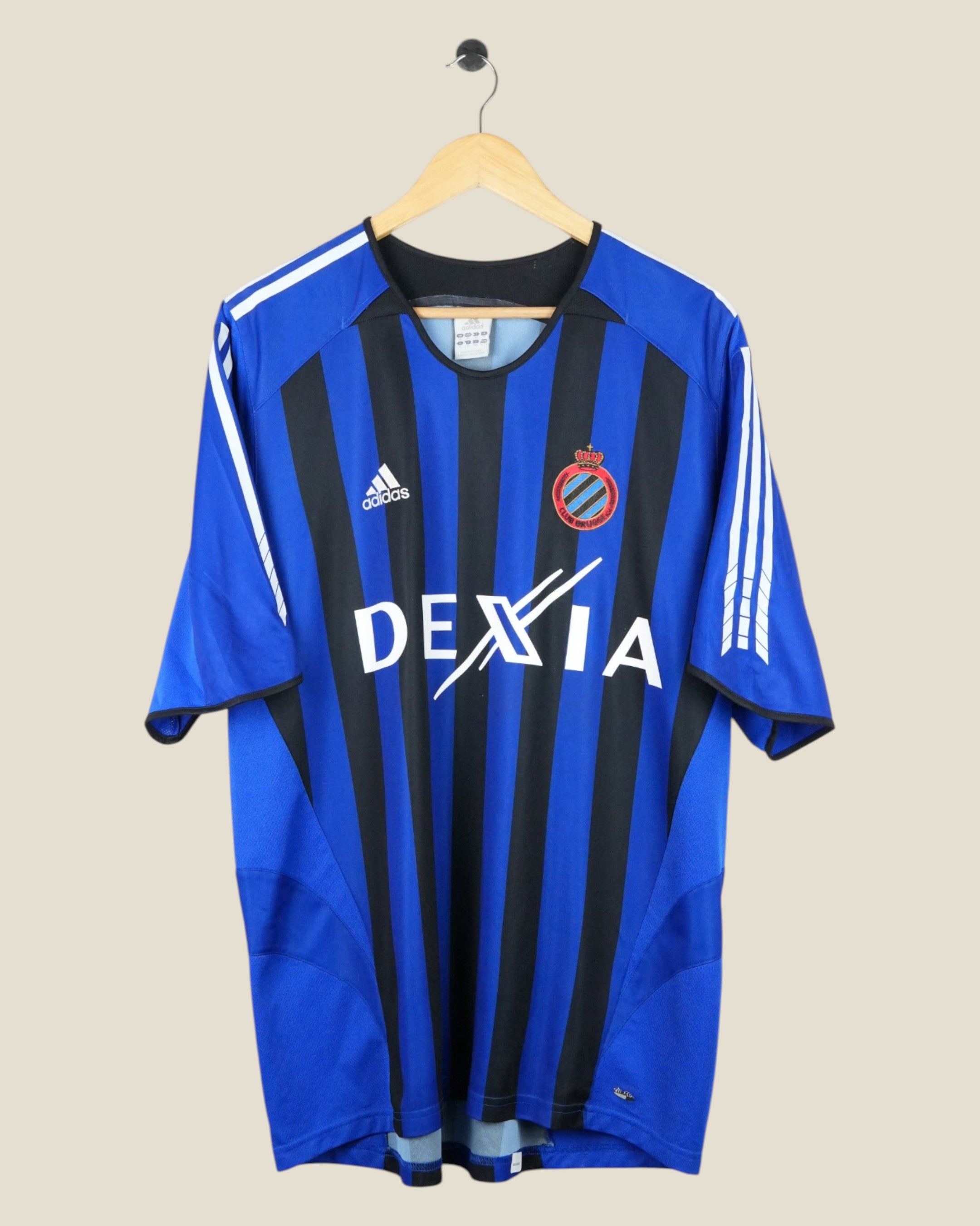 CLUB BRUGGE 2005/06 DE COCK HOME SHIRT (XL) ADIDAS
