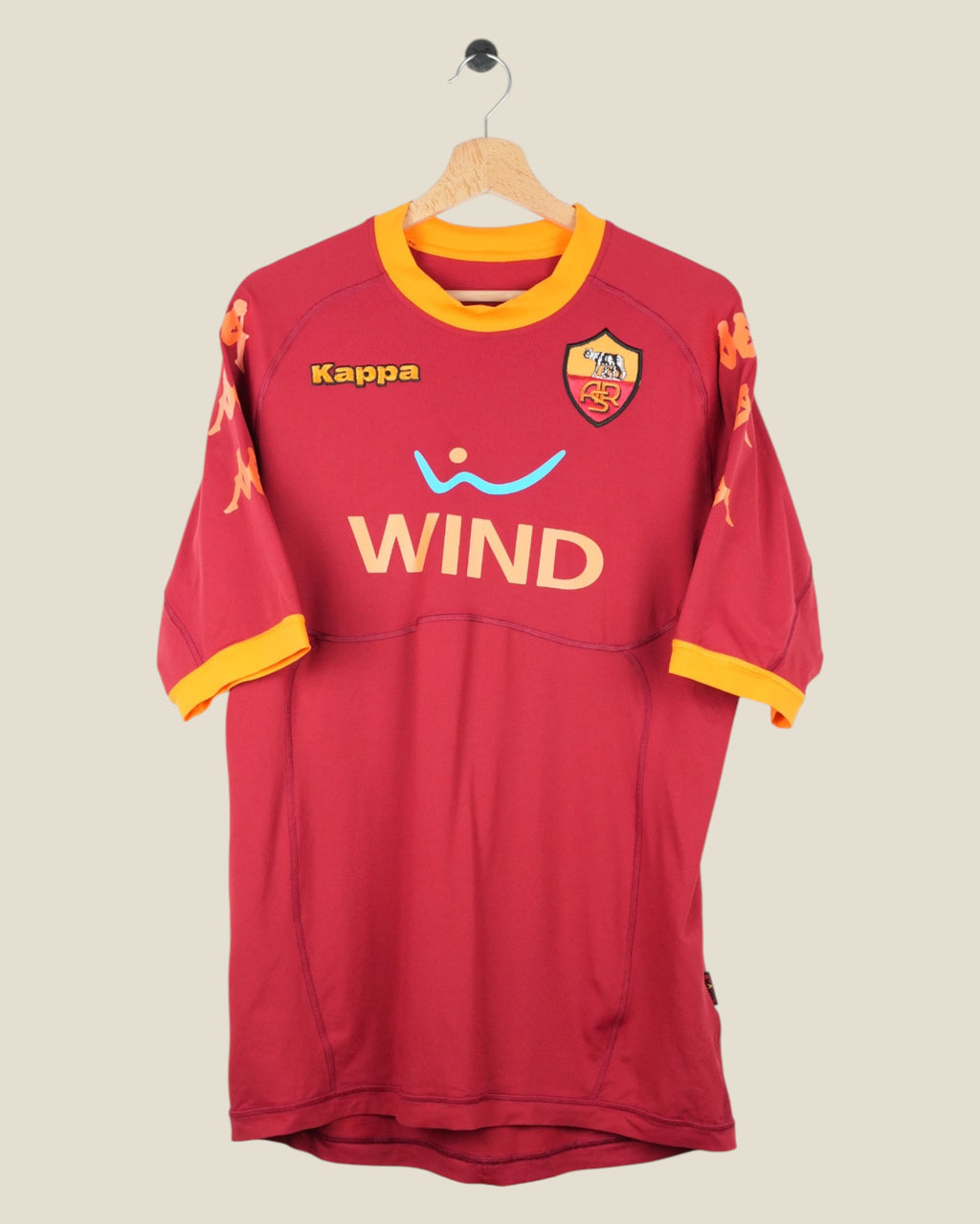 AS ROMA 2010/11 TOTTI HOME SHIRT (XL) KAPPA