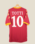 AS ROMA 2010/11 TOTTI HOME SHIRT (XL) KAPPA