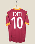AS ROMA 2012/13 TOTTI HOME SHIRT (L) KAPPA