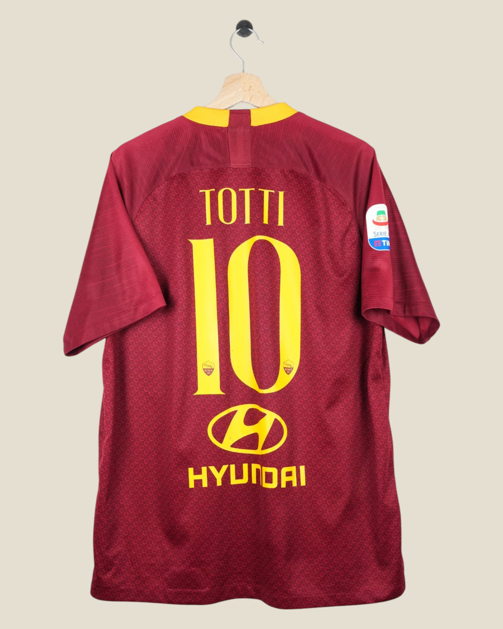 AS ROMA 2018/19 TOTTI HOME SHIRT (XL) NIKE