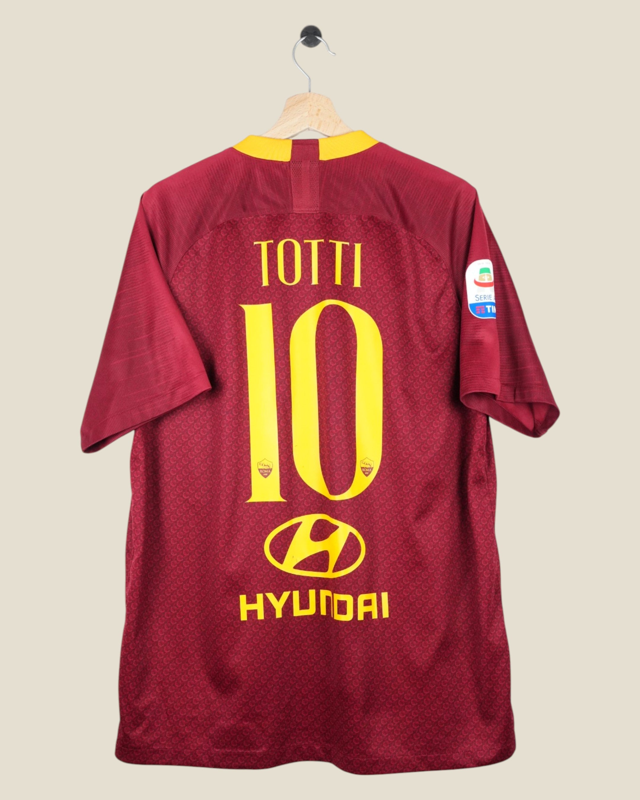 AS ROMA 2018/19 TOTTI HOME SHIRT (XL) NIKE
