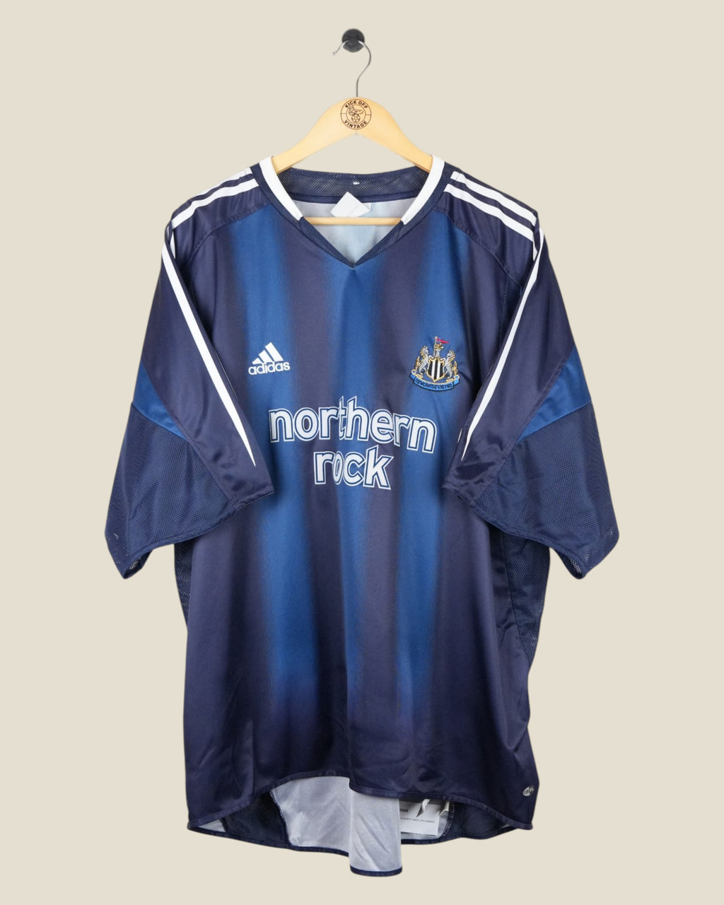 NEWCASTLE UNITED 2004/05 KLUIVERT AWAY SHIRT (XXL) ADIDAS
