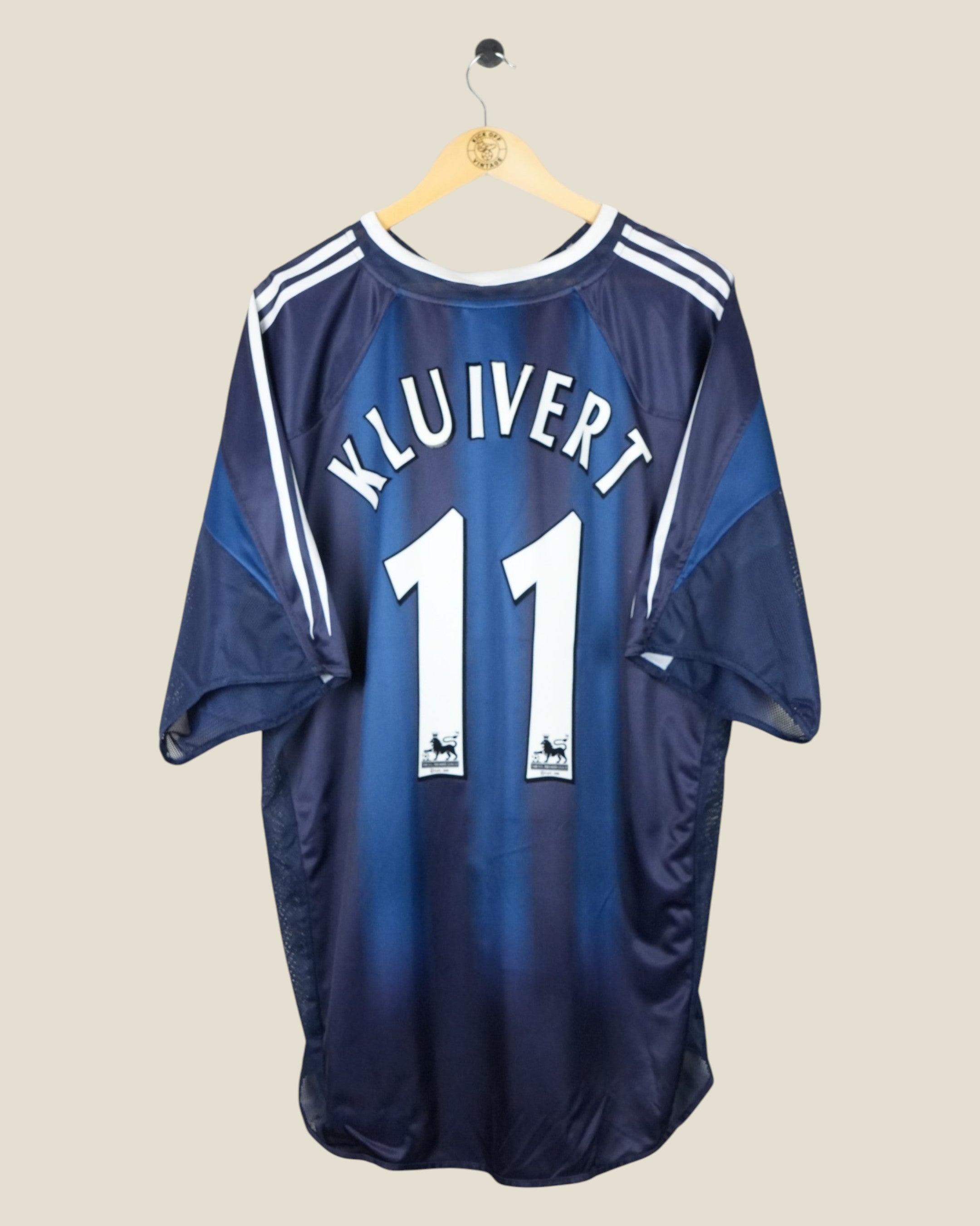 NEWCASTLE UNITED 2004/05 KLUIVERT AWAY SHIRT (XXL) ADIDAS