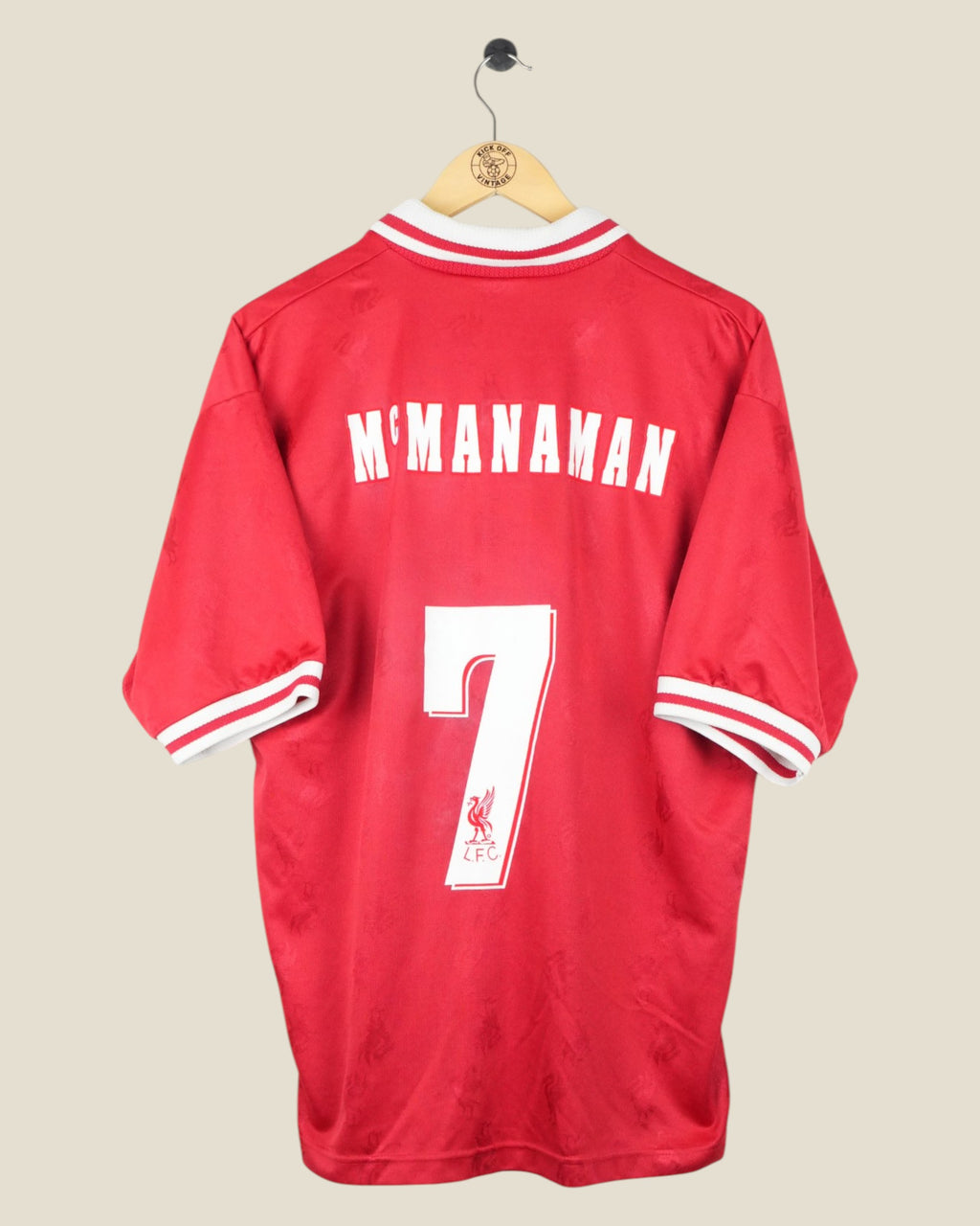 LIVERPOOL 1996/97 MCMANAMAN HOME SHIRT (L) REEBOK