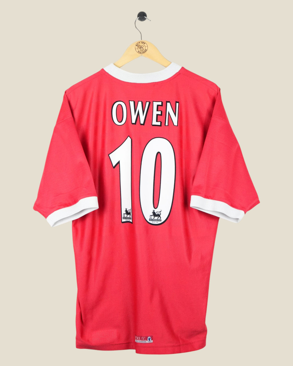 LIVERPOOL 1998/00 OWEN HOME SHIRT (XL) REEBOK