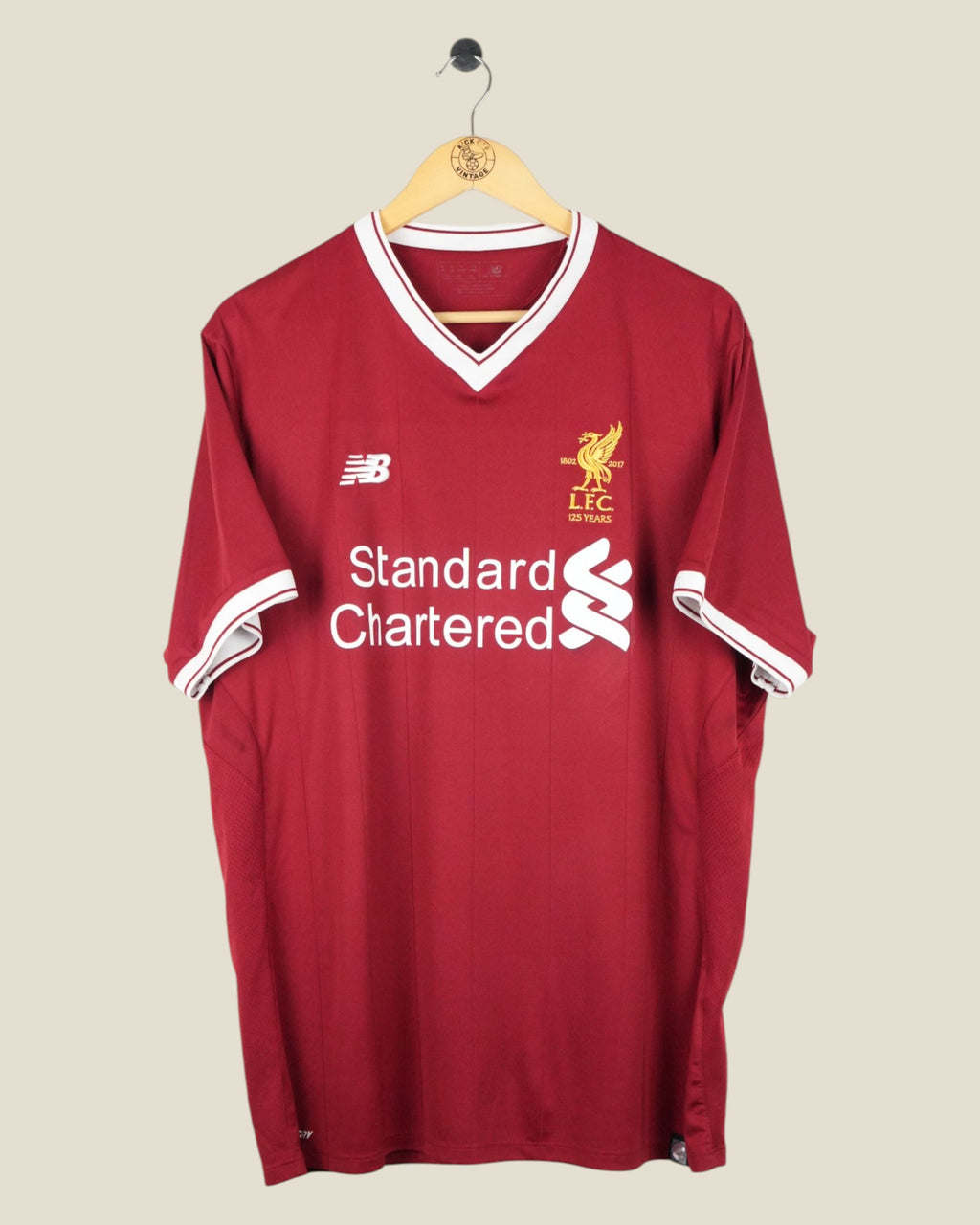 LIVERPOOL 2017/18 COUTINHO HOME SHIRT (L) NEW BALANCE