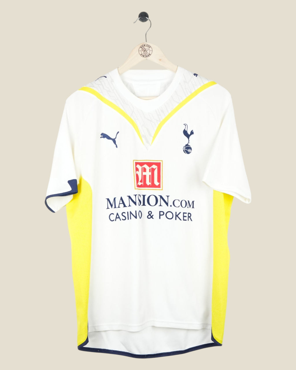 TOTTENHAM HOTSPUR 2009/10 MODRIC HOME SHIRT (L) PUMA
