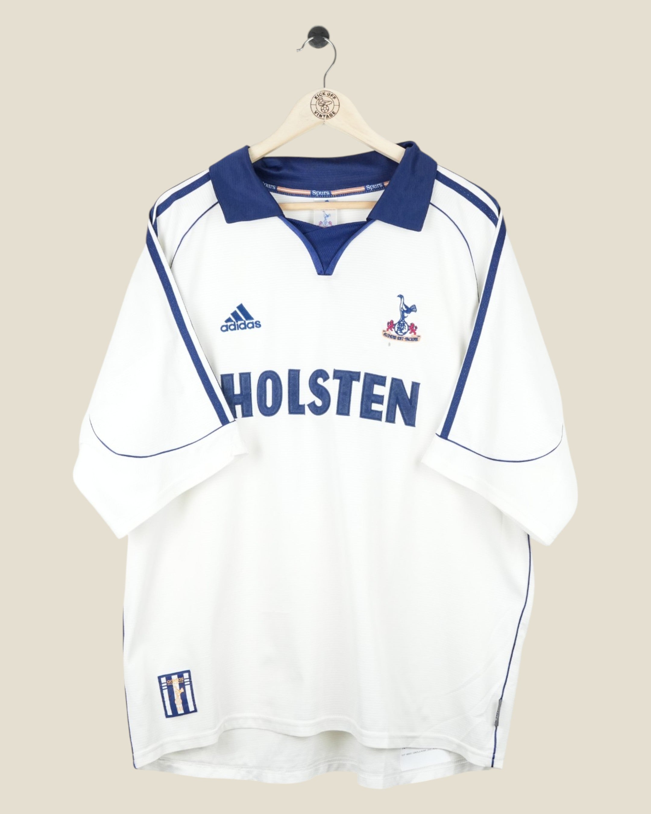TOTTENHAM HOTSPUR 1999/01 GINOLA HOME SHIRT (XXL) ADIDAS