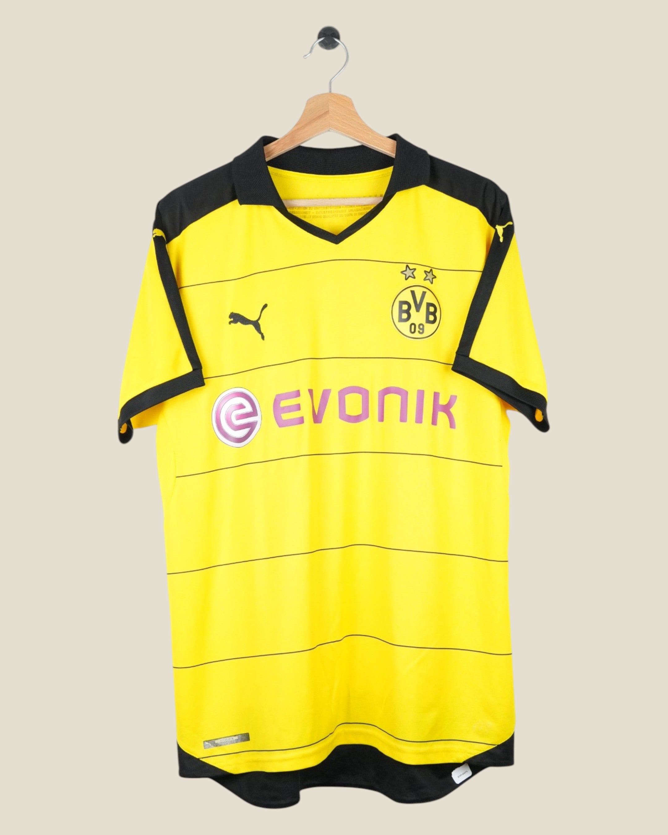 BORUSSIA DORTMUND 2015/16 REUS HOME SHIRT (M) PUMA