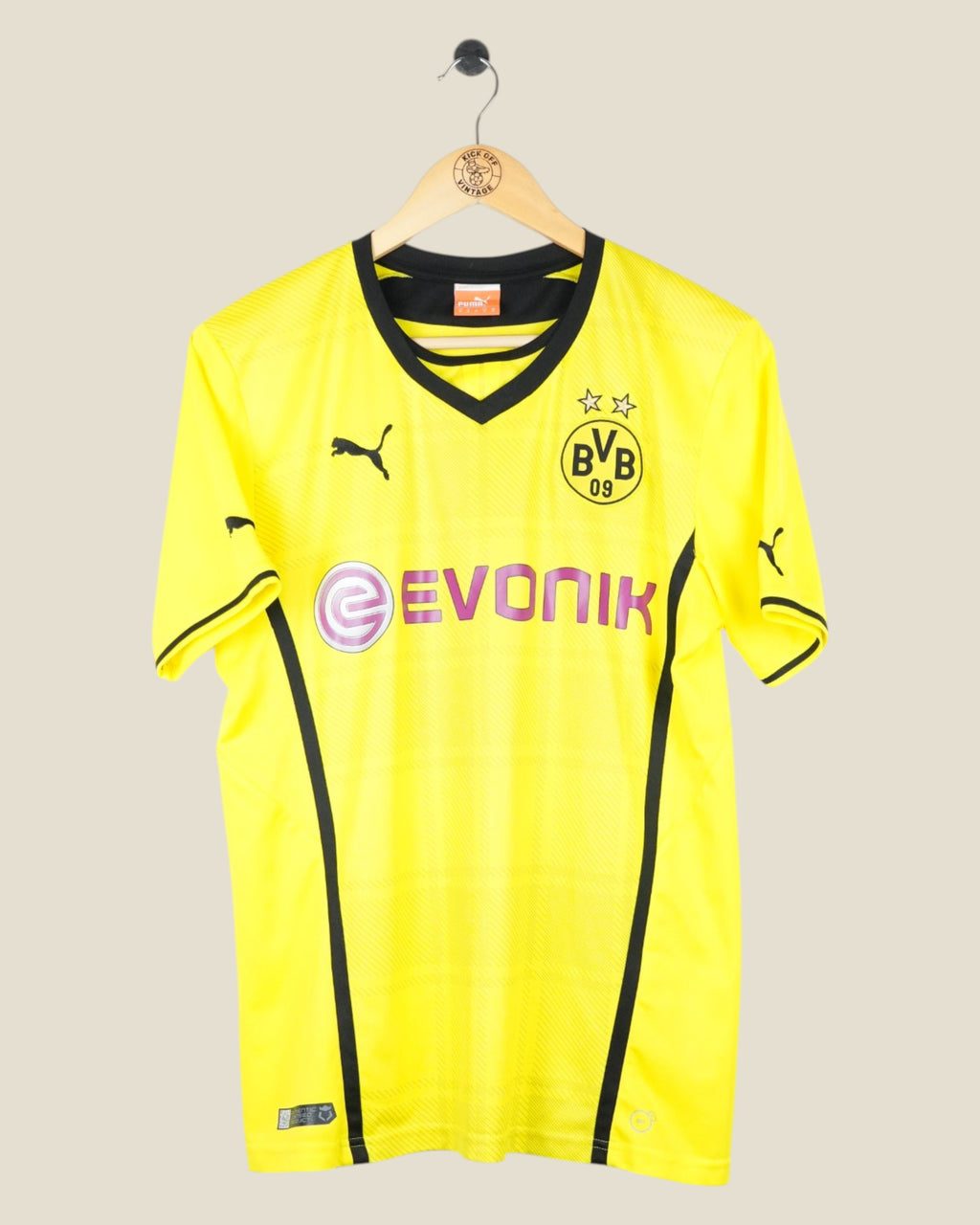 BORUSSIA DORTMUND 2013/14 LEWANDOSKI HOME SHIRT (M) PUMA