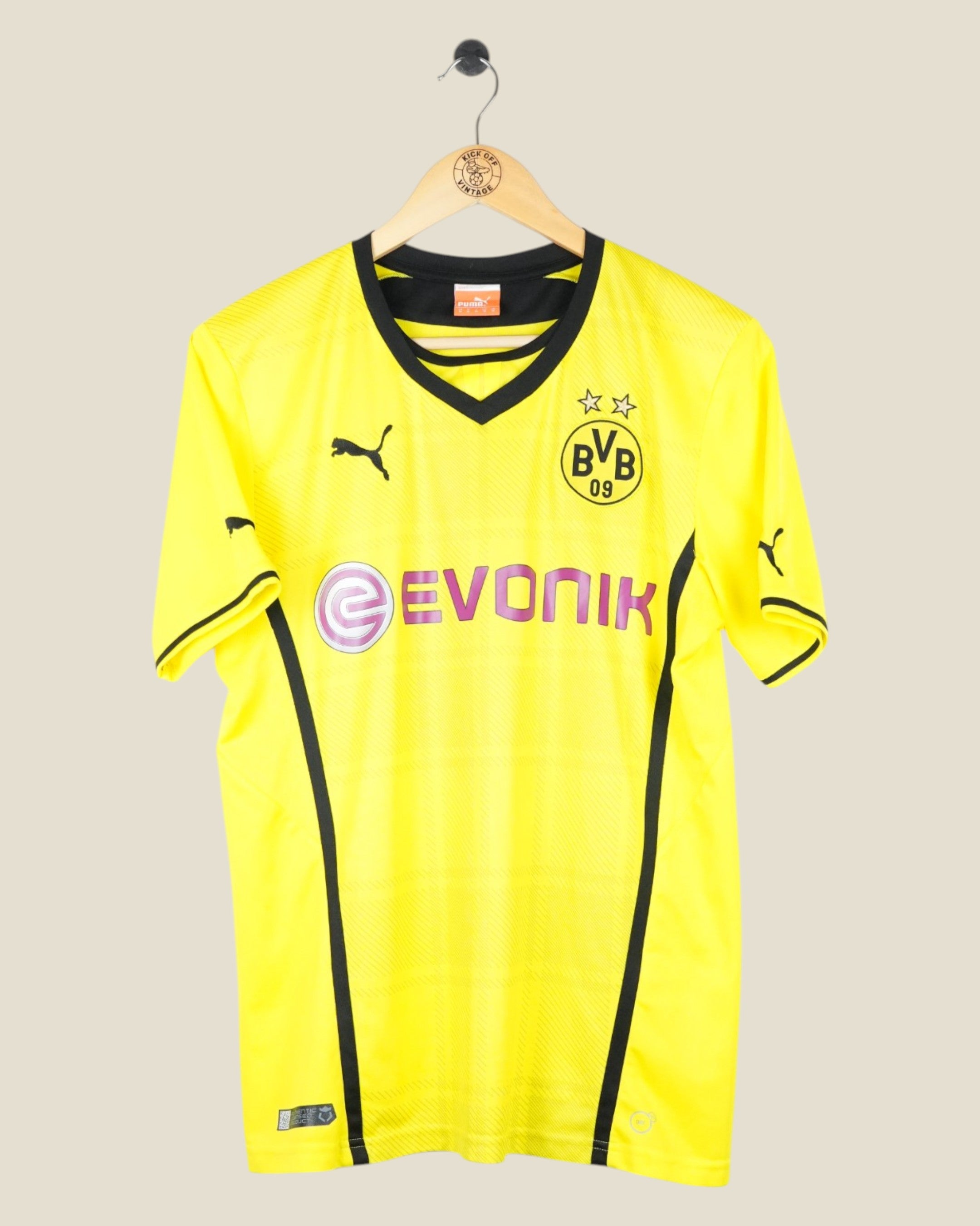 BORUSSIA DORTMUND 2013/14 LEWANDOSKI HOME SHIRT (M) PUMA