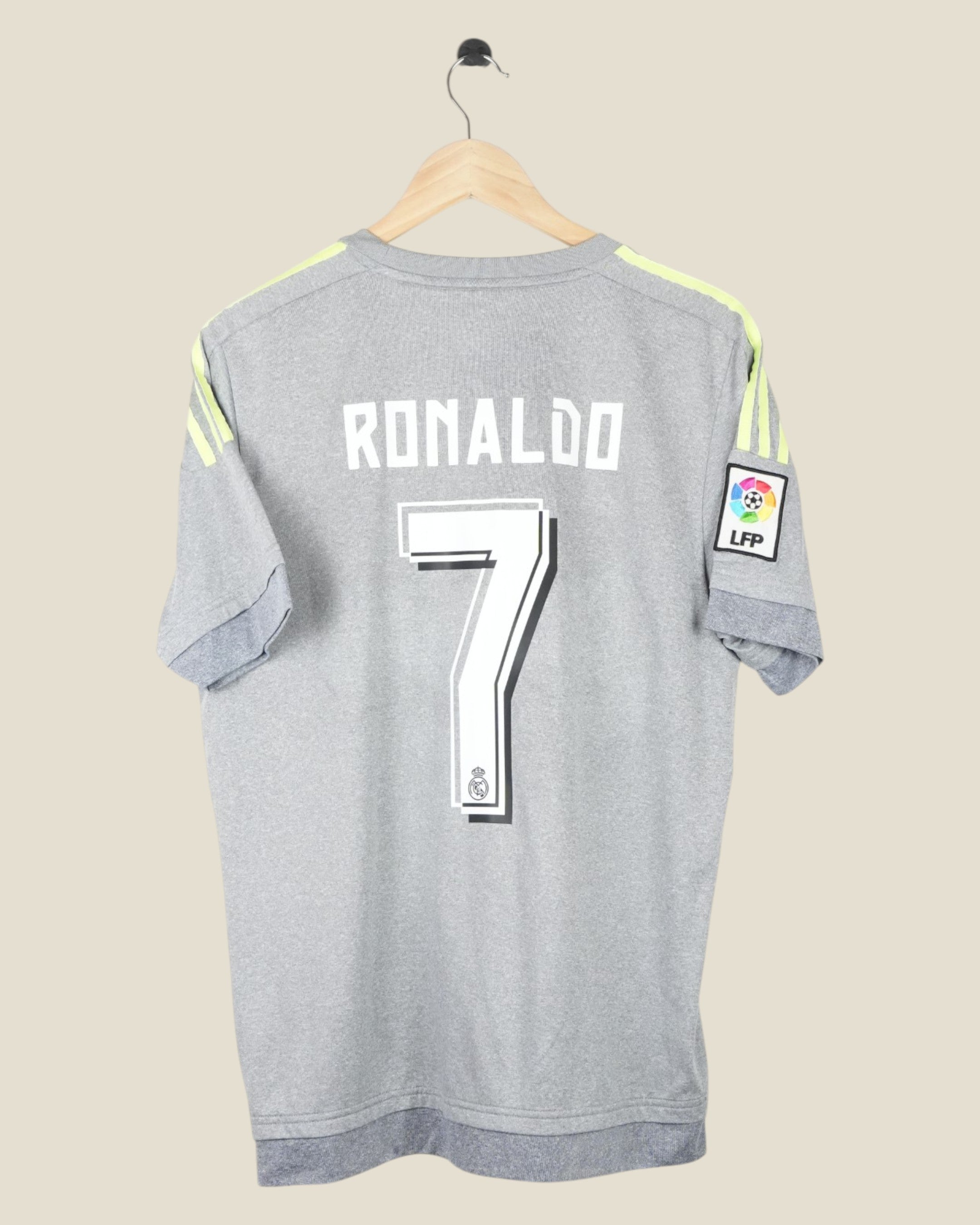 REAL MADRID 2015/16 RONALDO AWAY SHIRT LA LIGA (M) ADIDAS