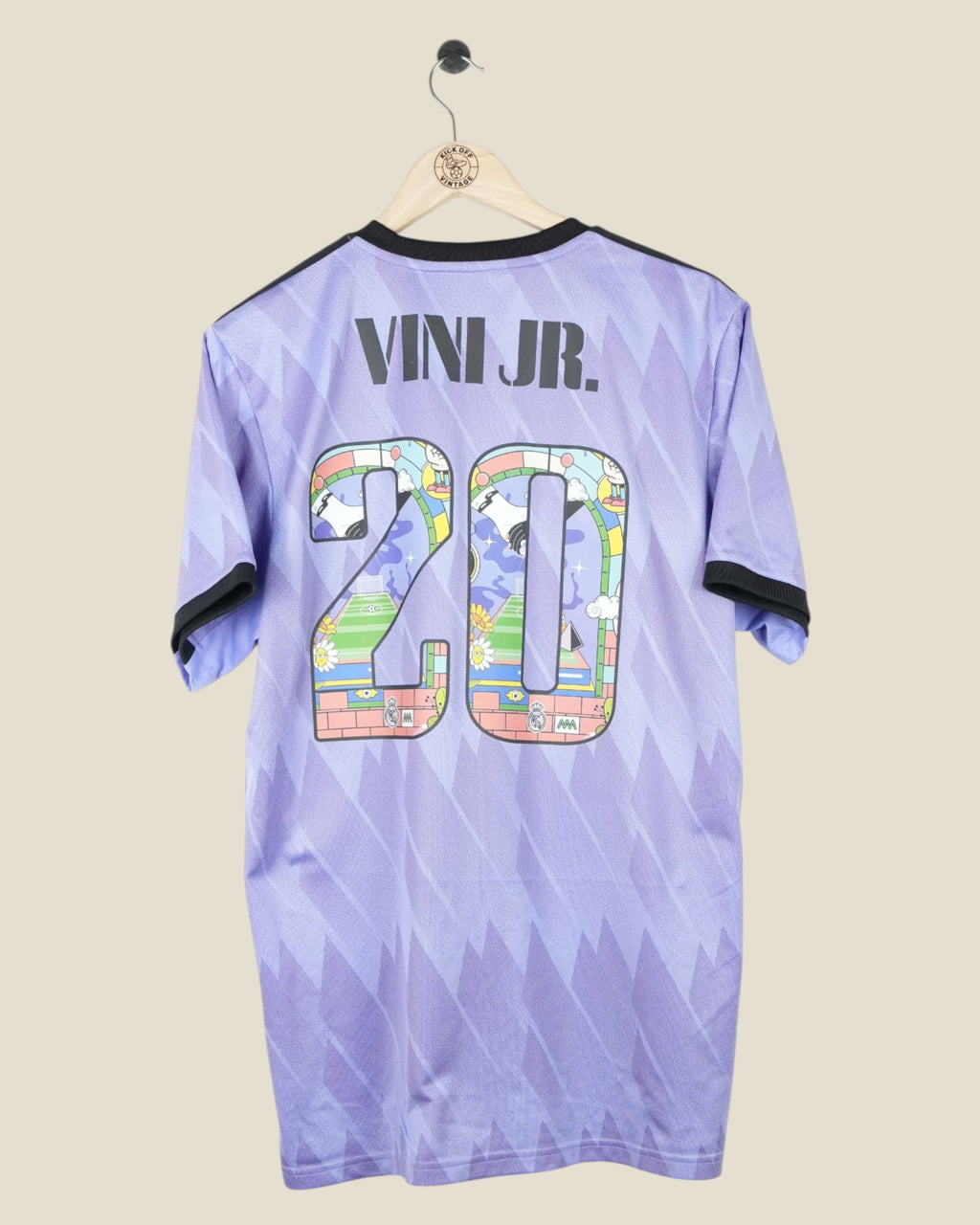 REAL MADRID 2022/23 VINI JR AWAY SHIRT (L) ADIDAS