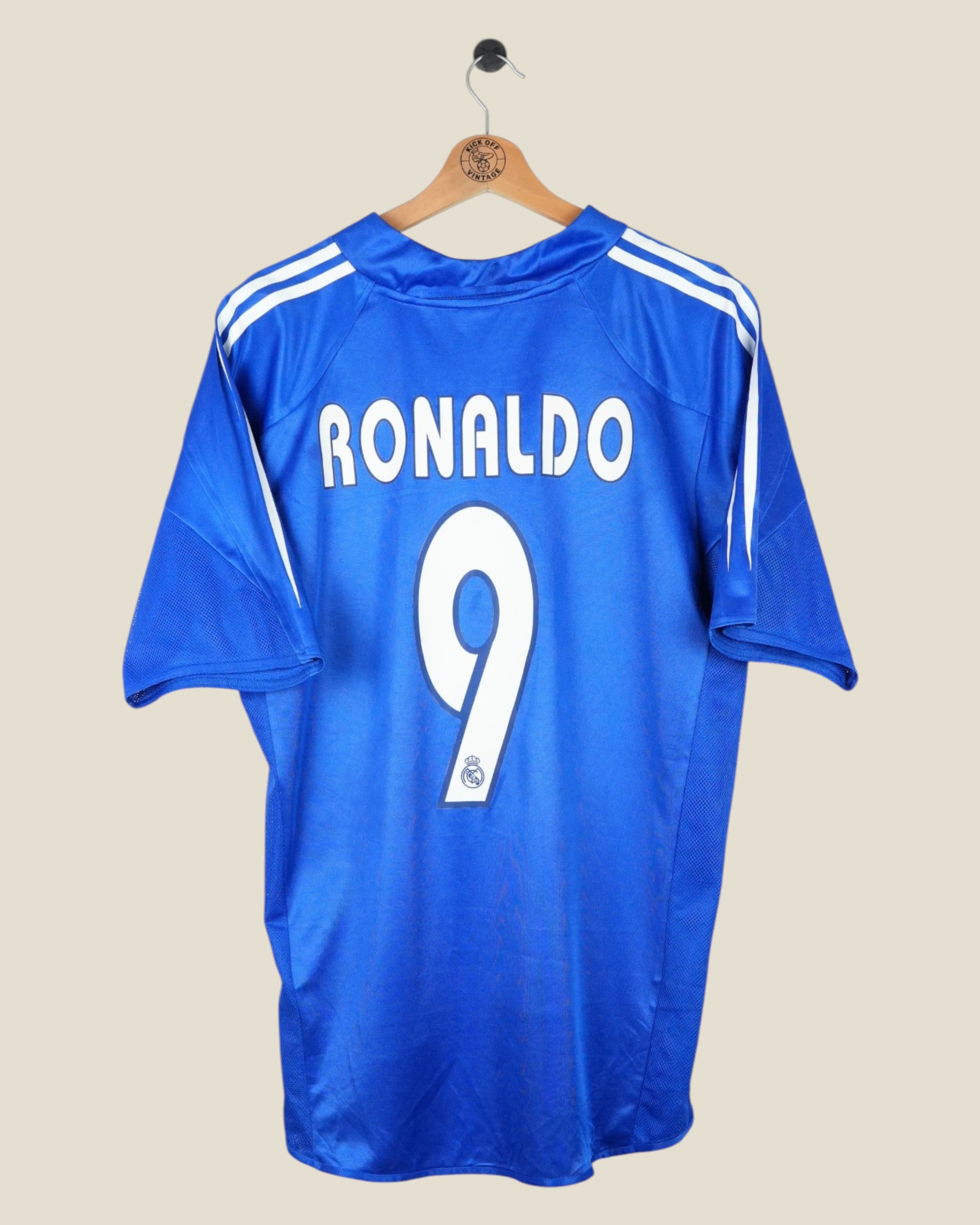 REAL MADRID 2004/05 RONALDO THIRD SHIRT (M) ADIDAS