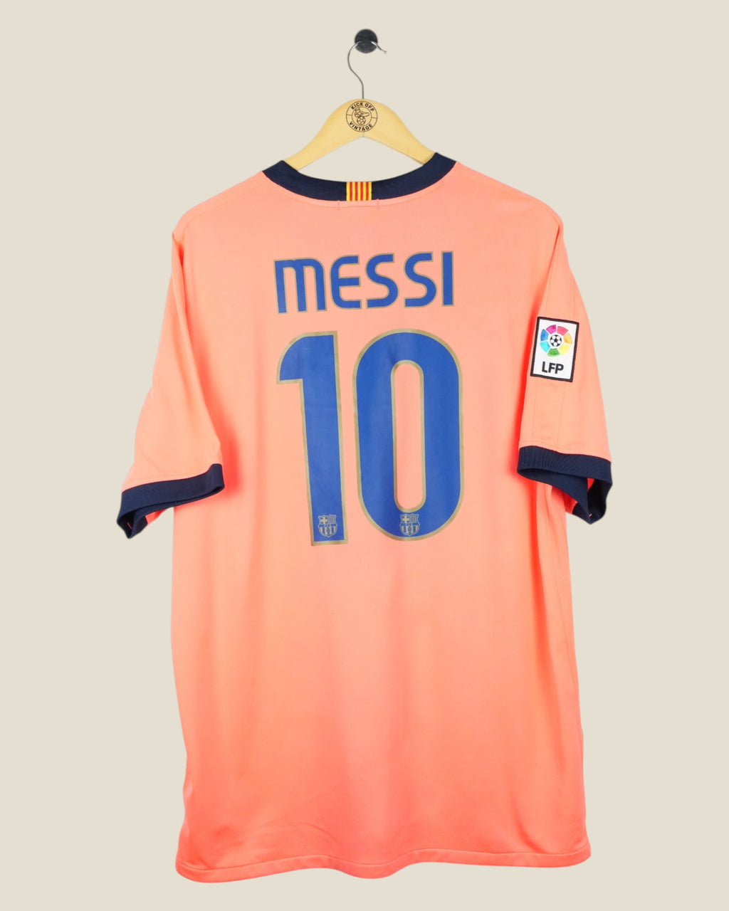 BARCELONA 2009/10 MESSI AWAY SHIRT LA LIGA (XL) NIKE