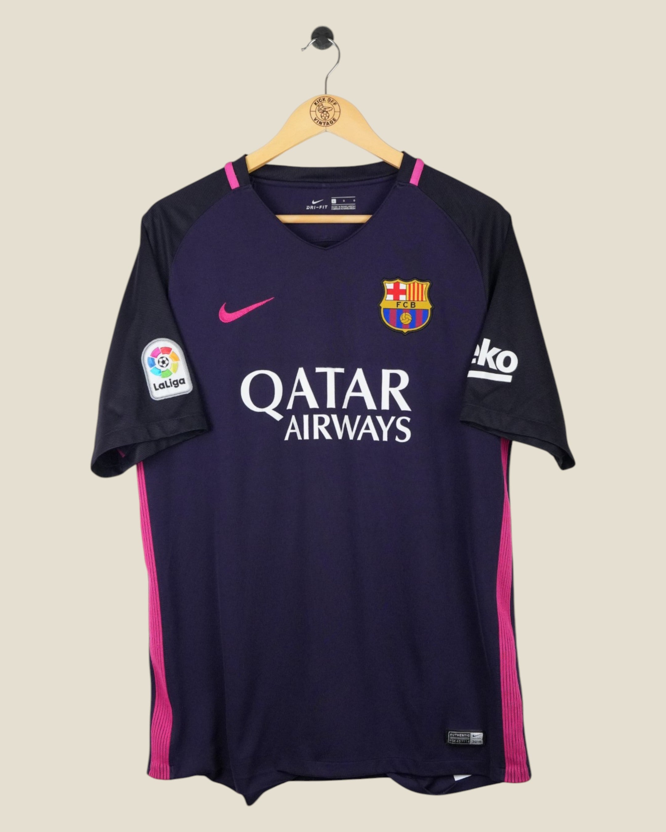 BARCELONA 2016/17 MESSI AWAY SHIRT (L) NIKE