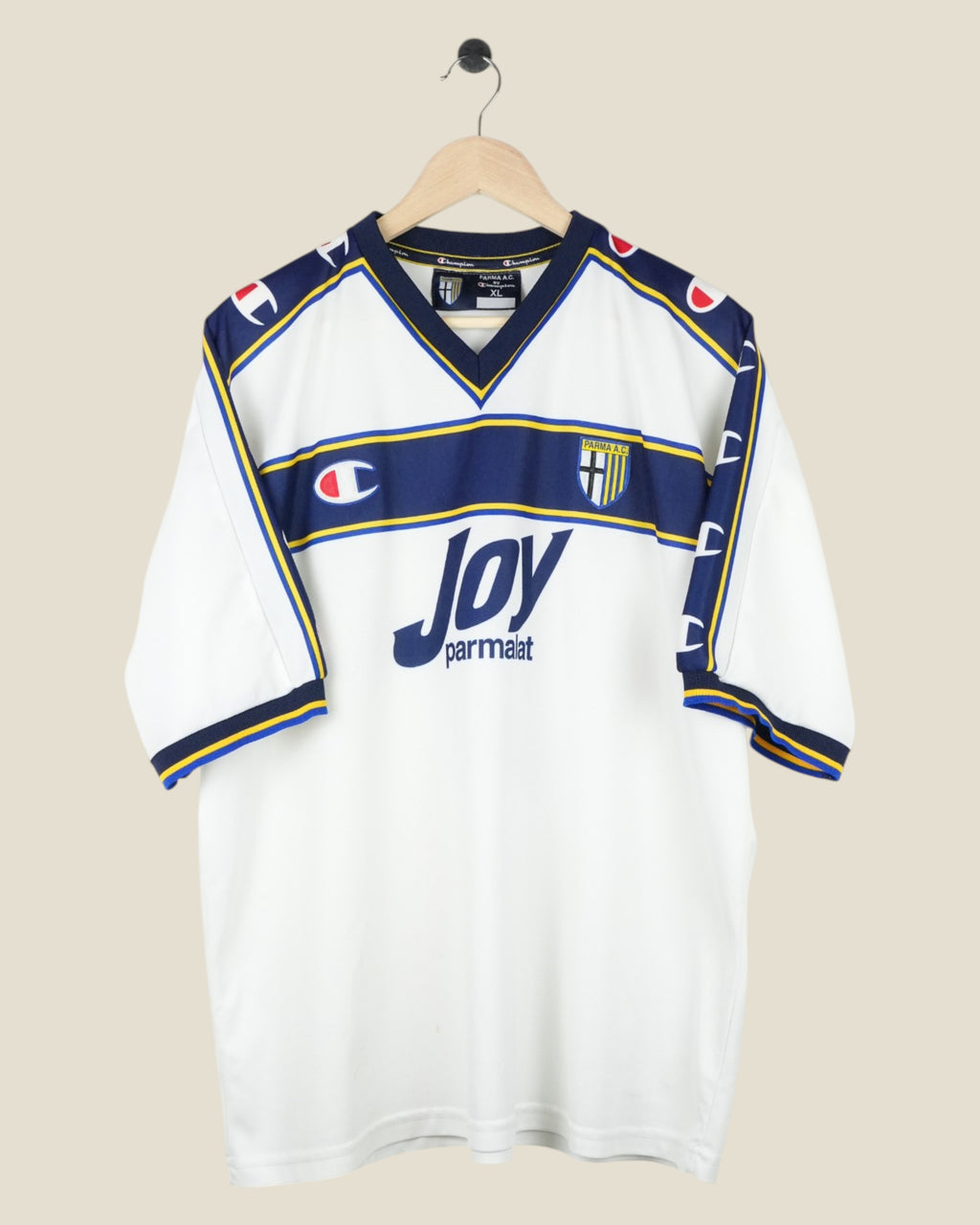 PARMA 2001/02 BENARRIVO AWAY SHIRT (XL) CHAMPION