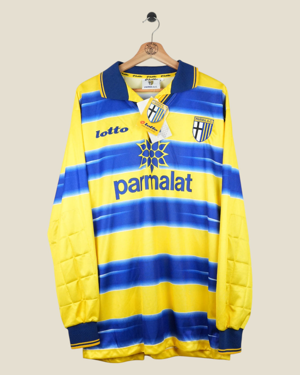 PARMA 1998/99 BUFFON GOALKEEPER SHIRT L/S BNWT (XL) LOTTO